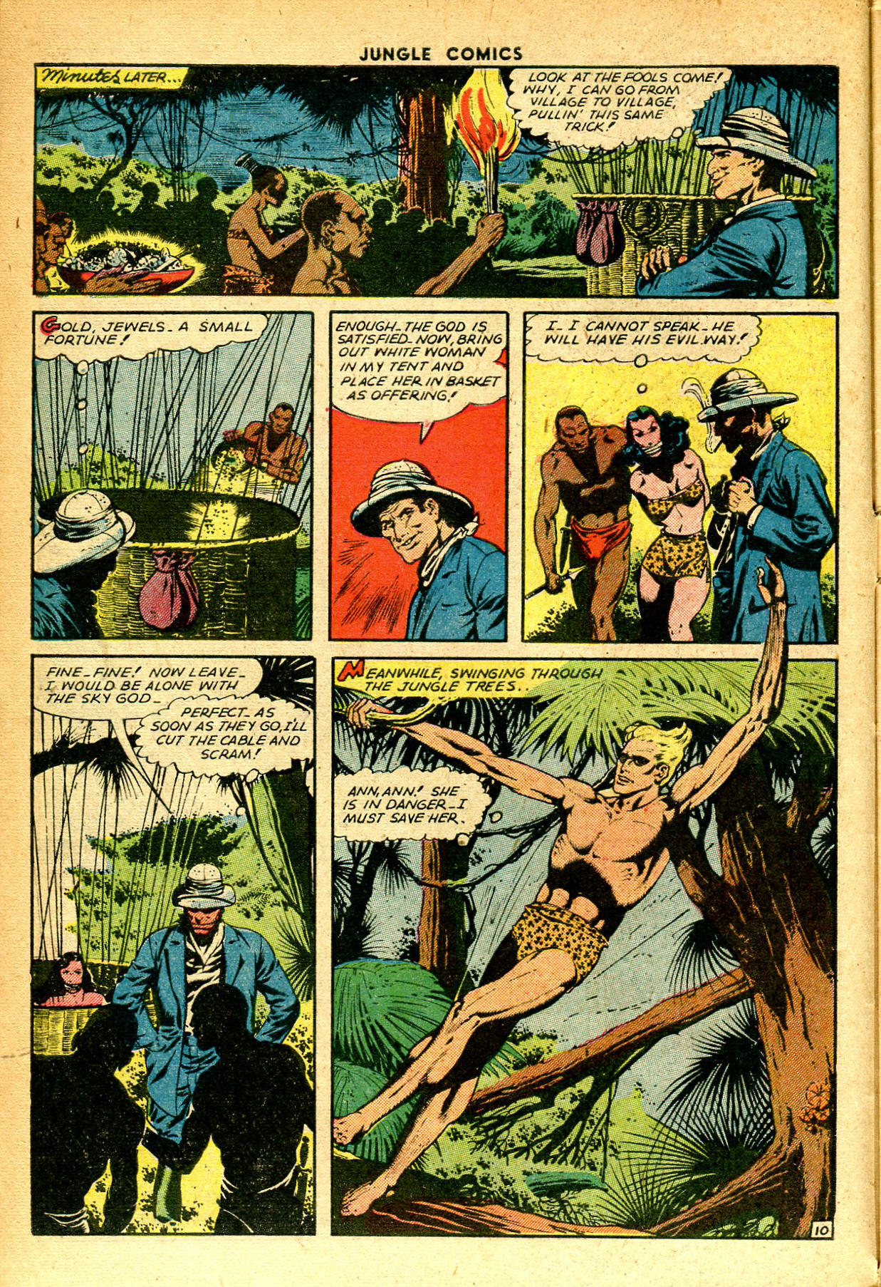 Read online Jungle Comics comic -  Issue #66 - 12