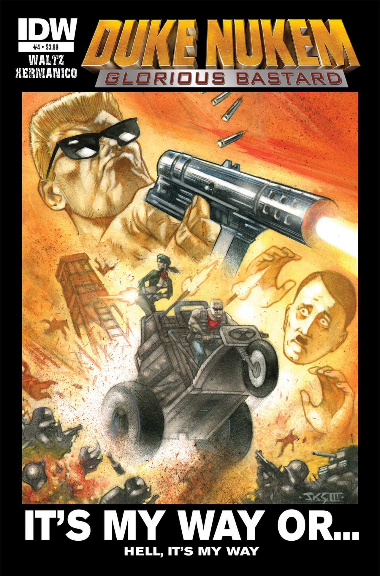 Read online Duke Nukem: Glorious Bastard comic -  Issue #4 - 1