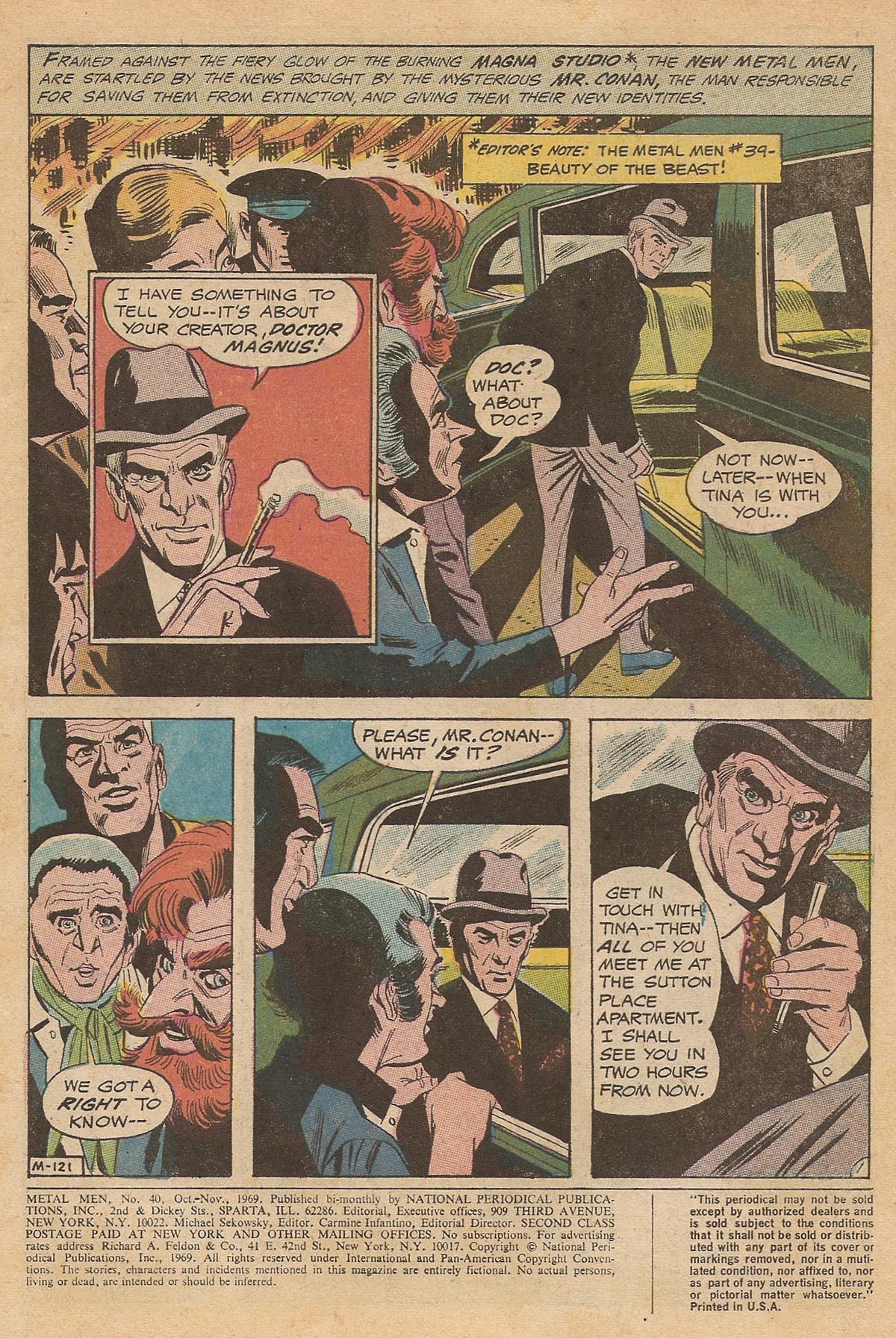 Read online Metal Men (1963) comic -  Issue #40 - 3
