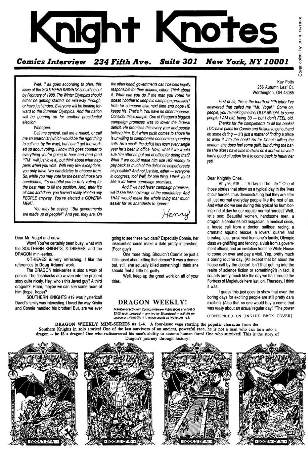 Read online Southern Knights comic -  Issue #24 - 2