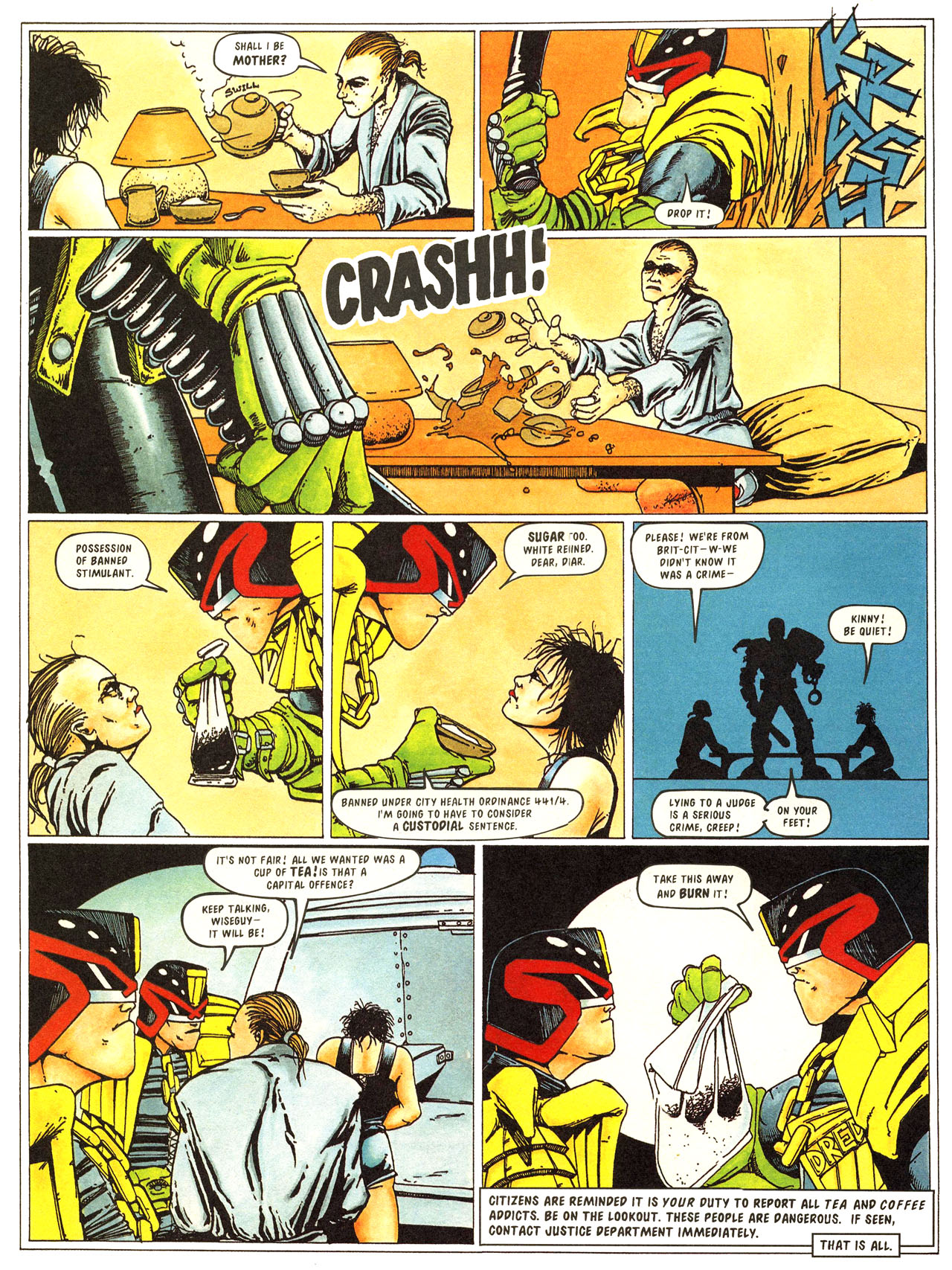 Read online Judge Dredd: The Megazine (vol. 2) comic -  Issue #71 - 12