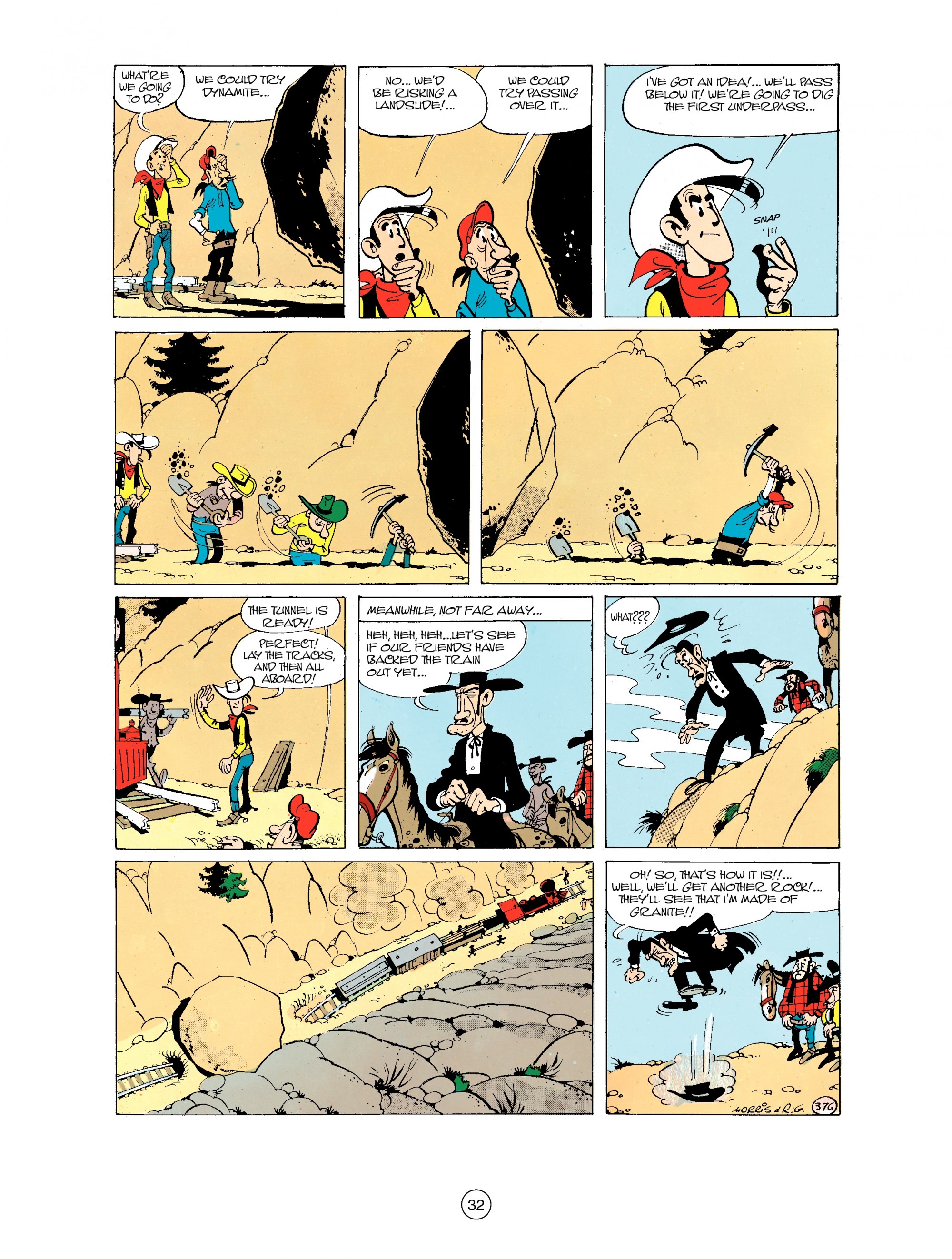 Read online A Lucky Luke Adventure comic -  Issue #32 - 32