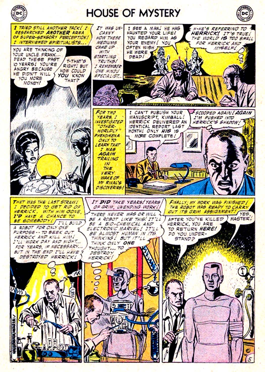 Read online House of Mystery (1951) comic -  Issue #63 - 15