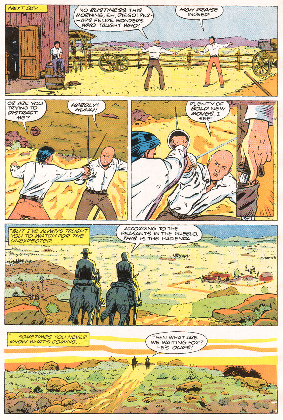 Read online Zorro (1990) comic -  Issue #8 - 11