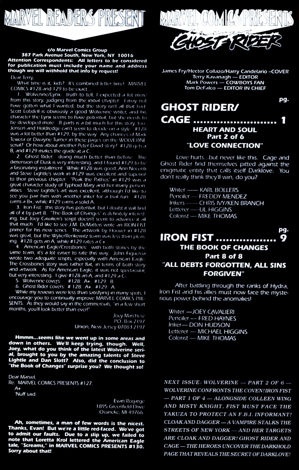 Read online Marvel Comics Presents (1988) comic -  Issue #132 - 2