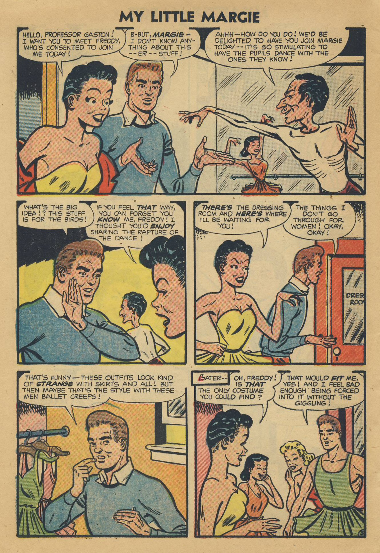 Read online My Little Margie (1954) comic -  Issue #4 - 12