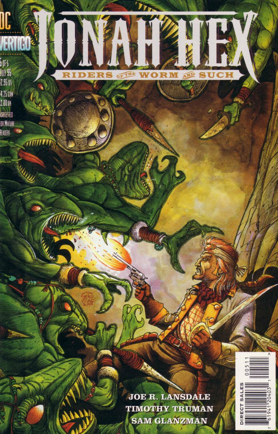 Read online Jonah Hex: Riders of the Worm and Such comic -  Issue #5 - 1