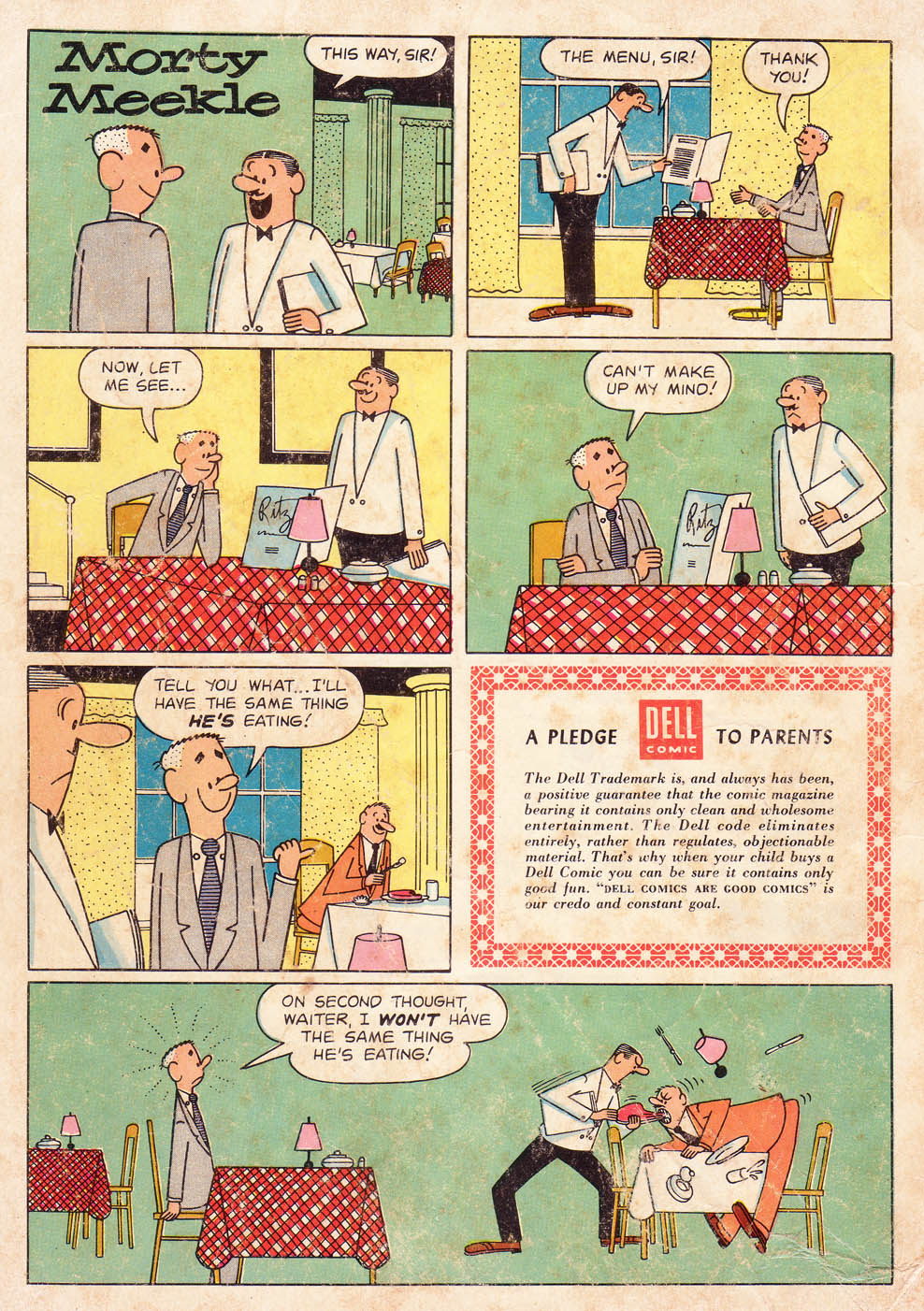 Read online Four Color Comics comic -  Issue #793 - 36