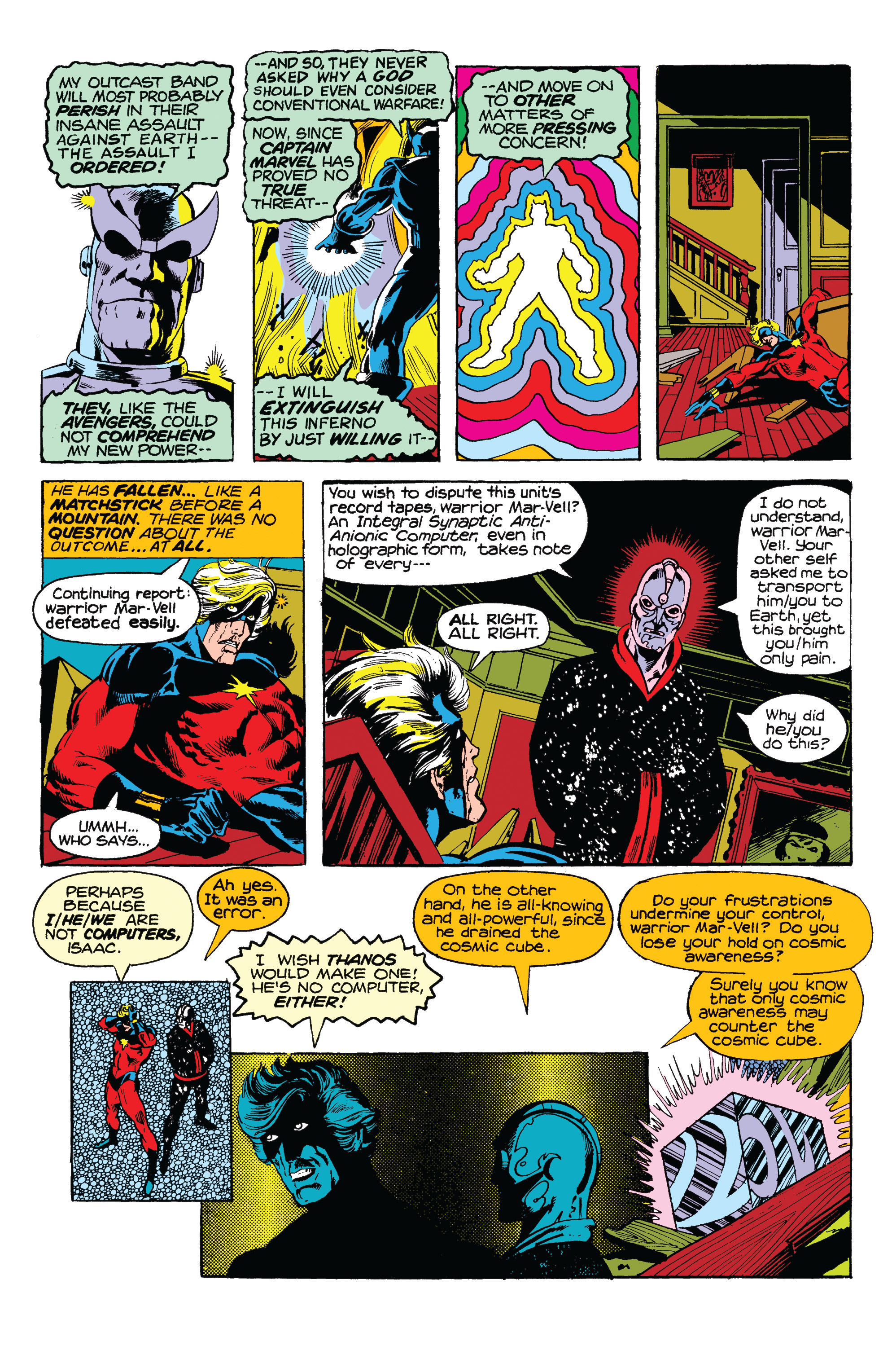 Read online Marvel-Verse: Thanos comic -  Issue # TPB - 32