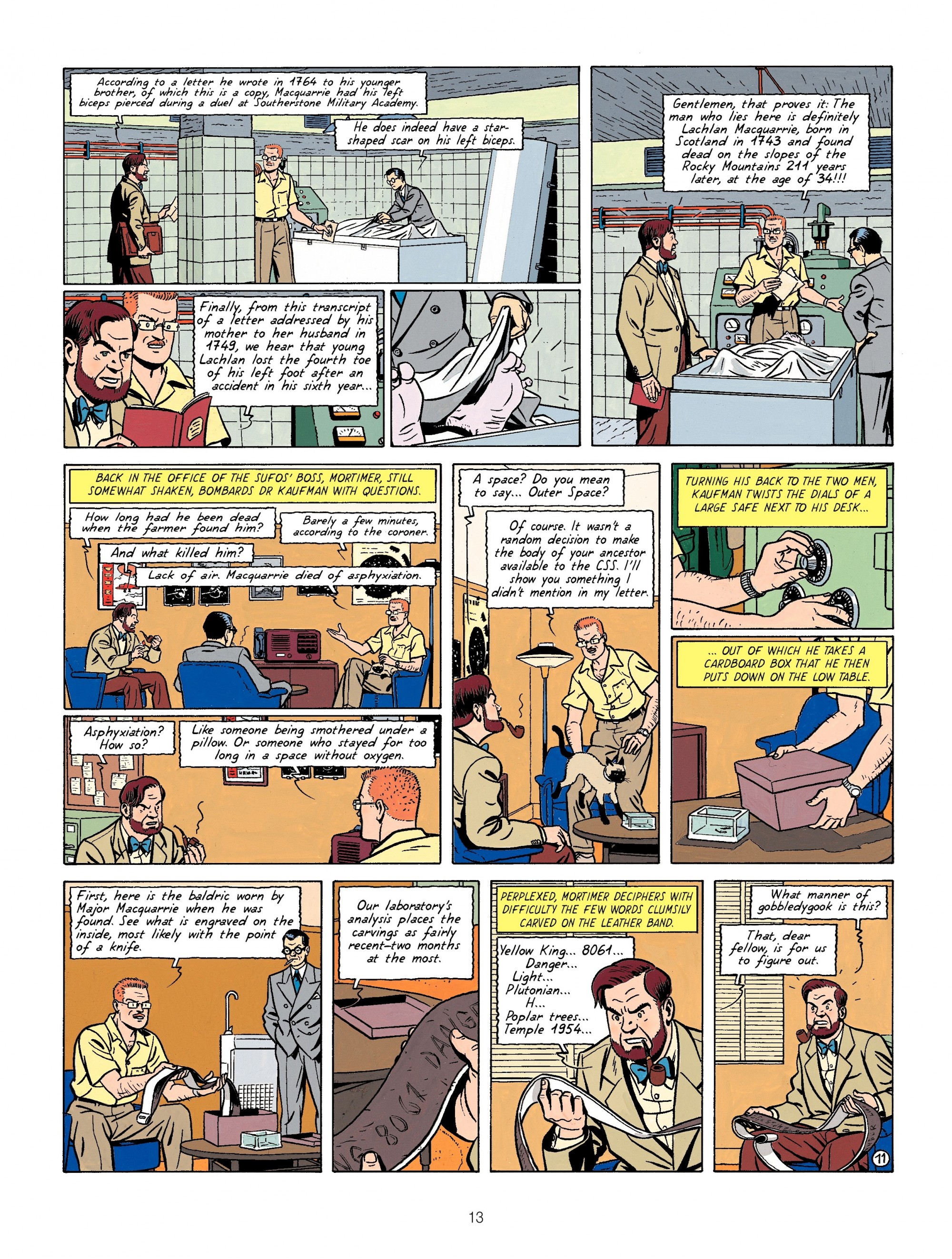 Read online Blake & Mortimer comic -  Issue #5 - 13