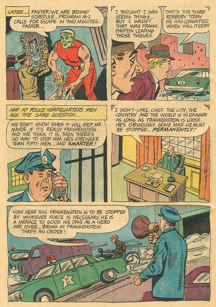 Read online Frankenstein (1964) comic -  Issue #3 - 14