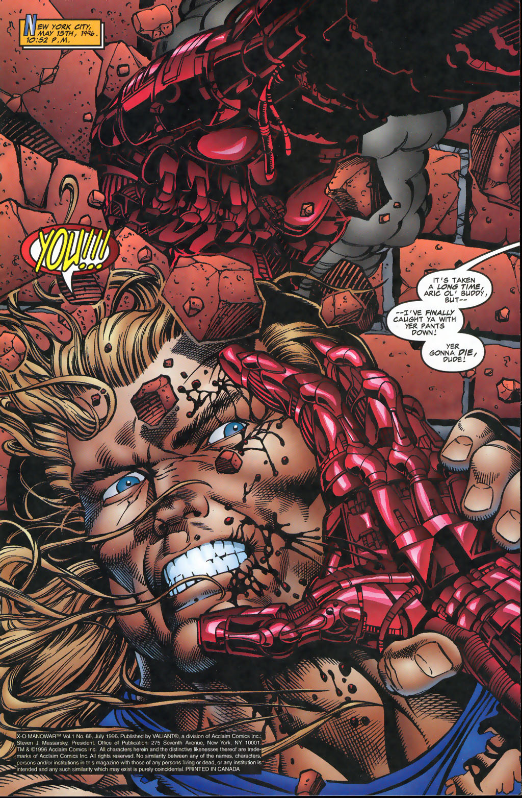Read online X-O Manowar (1992) comic -  Issue #66 - 3