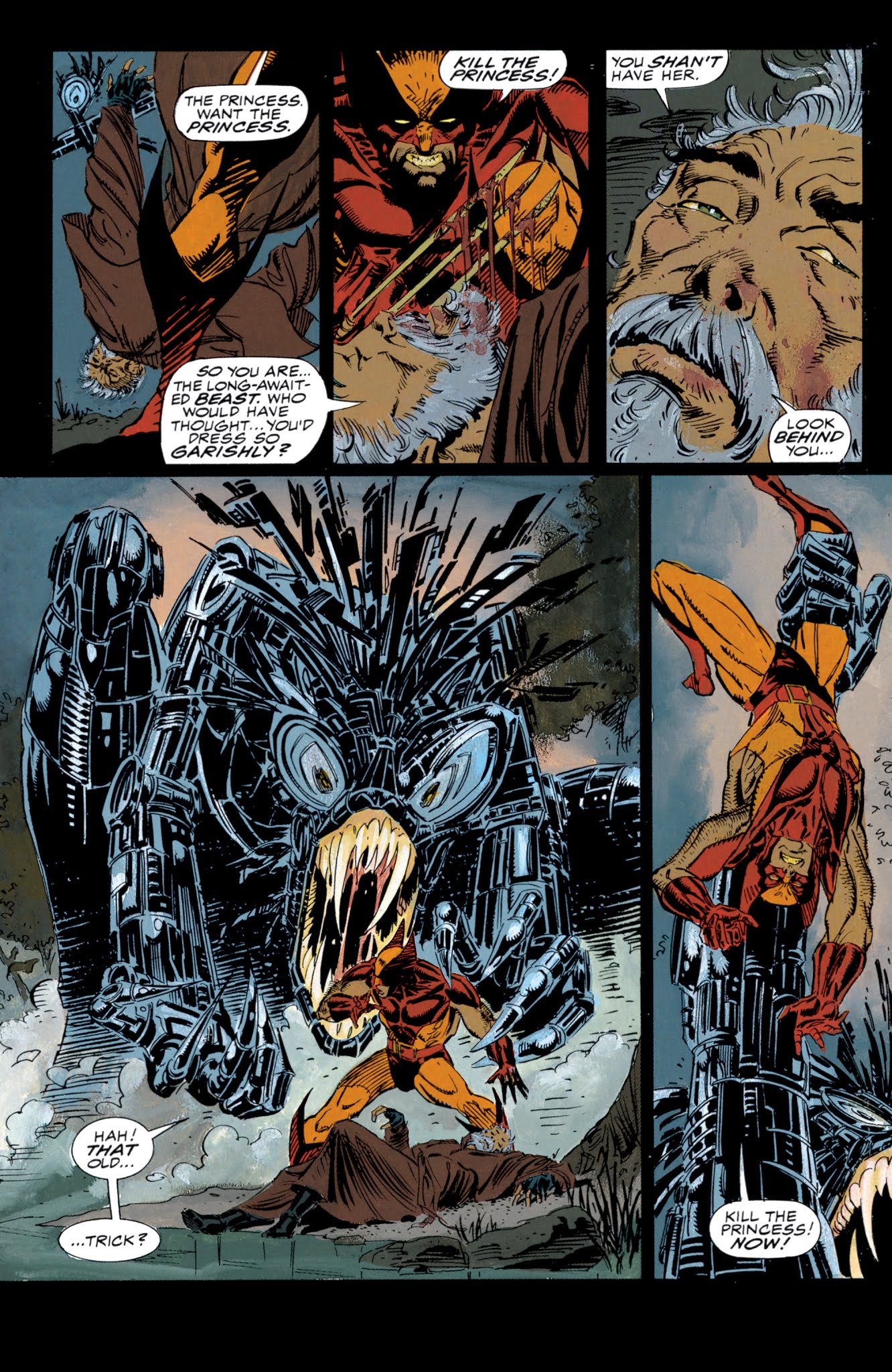 Read online Wolverine: Rahne of Terra comic -  Issue # Full - 10