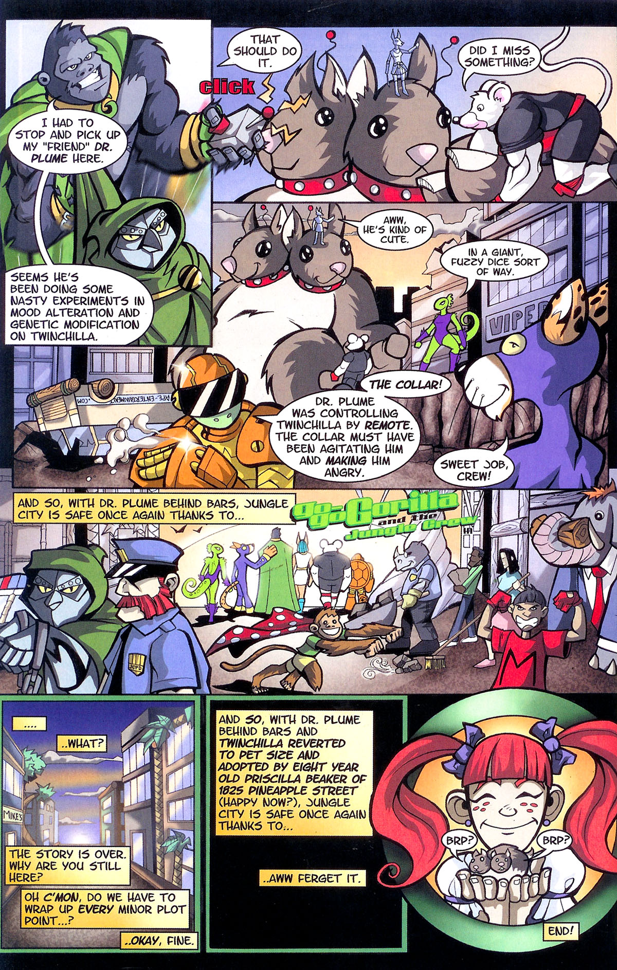 Read online Go-Go Gorilla and the Jungle Crew comic -  Issue # Full - 26