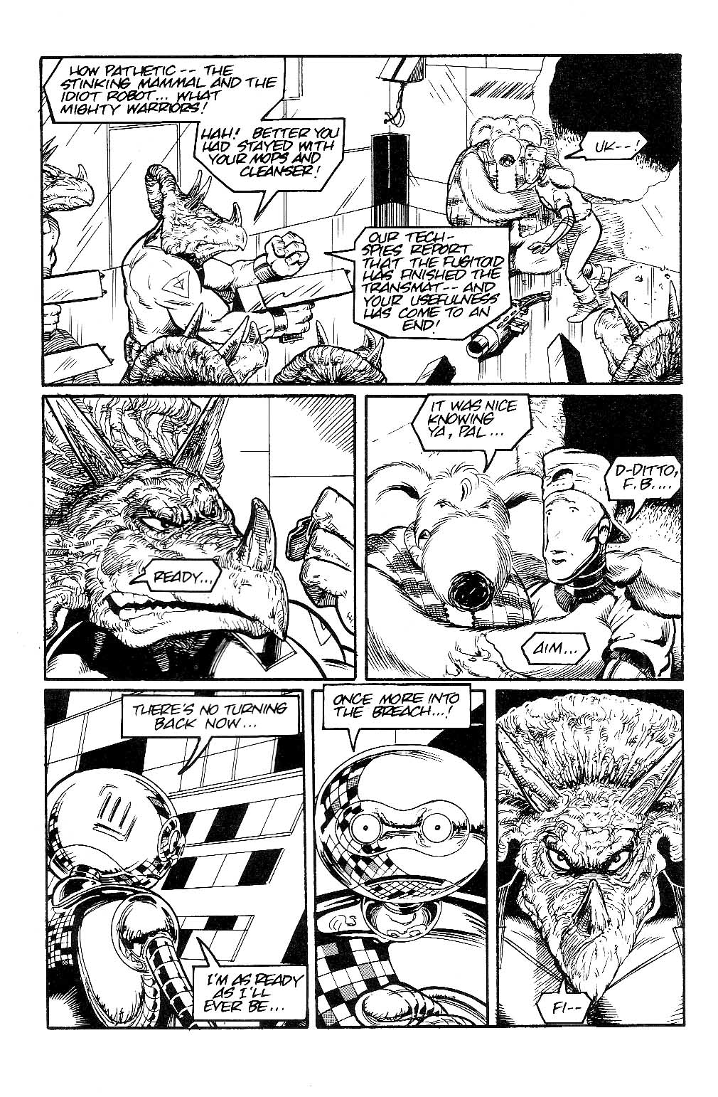 Read online Gizmo and the Fugitoid comic -  Issue #2 - 21