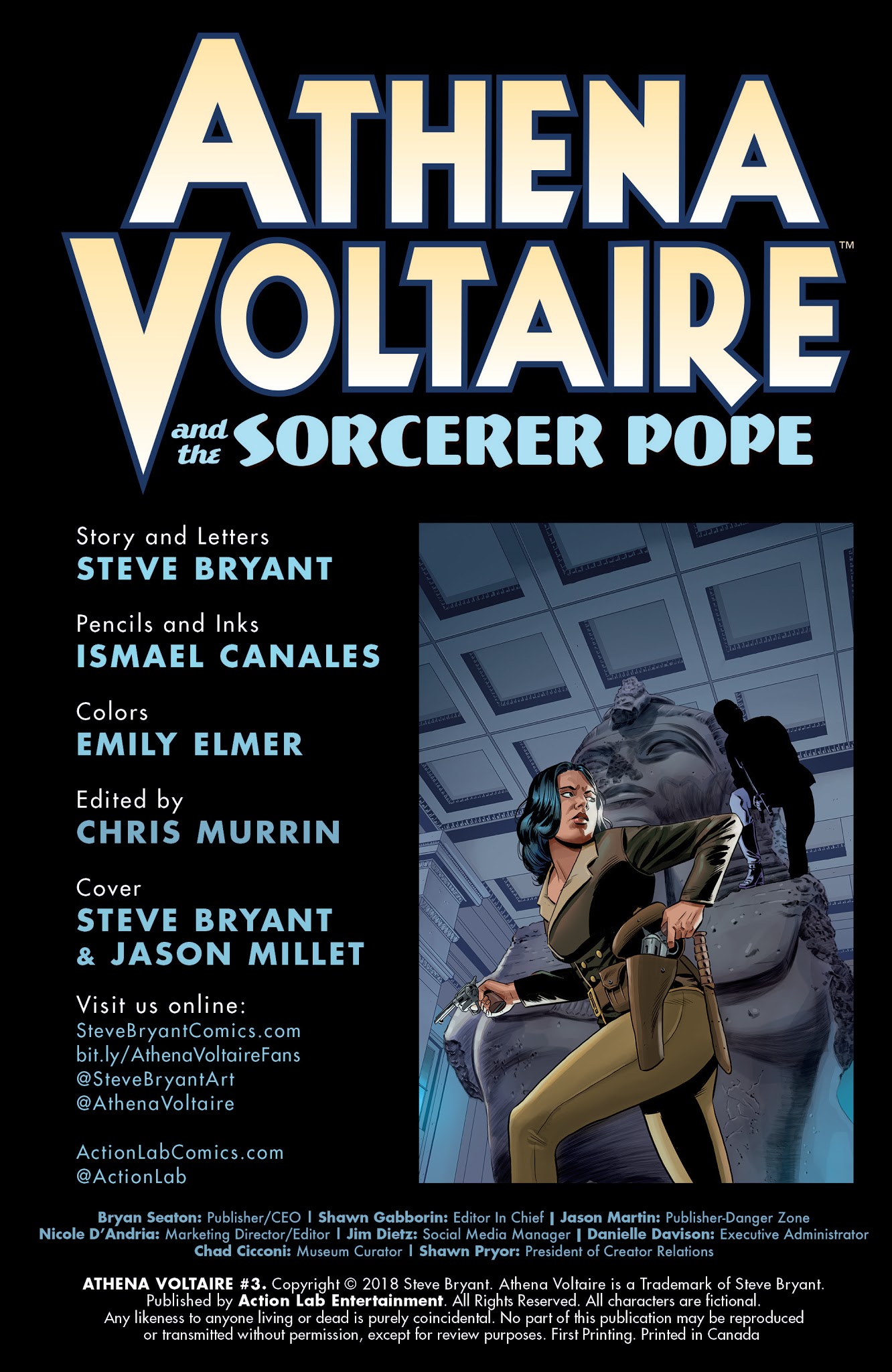 Read online Athena Voltaire comic -  Issue #3 - 3