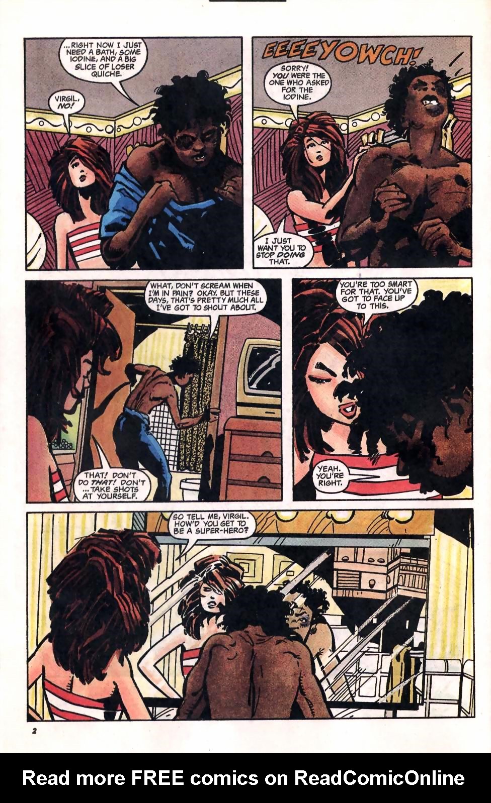 Read online Static comic -  Issue #2 - 3