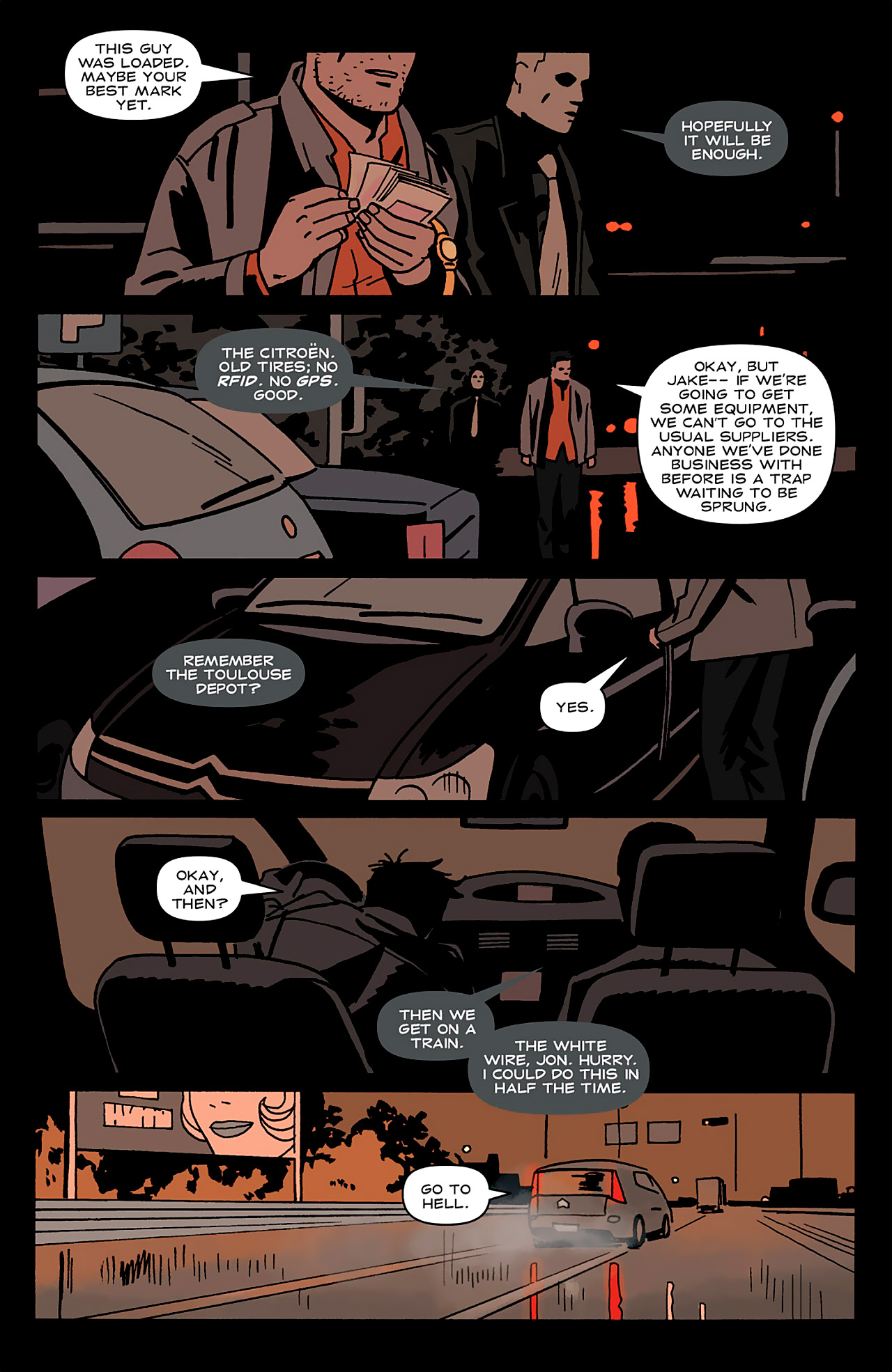 Read online Who is Jake Ellis? comic -  Issue #3 - 12