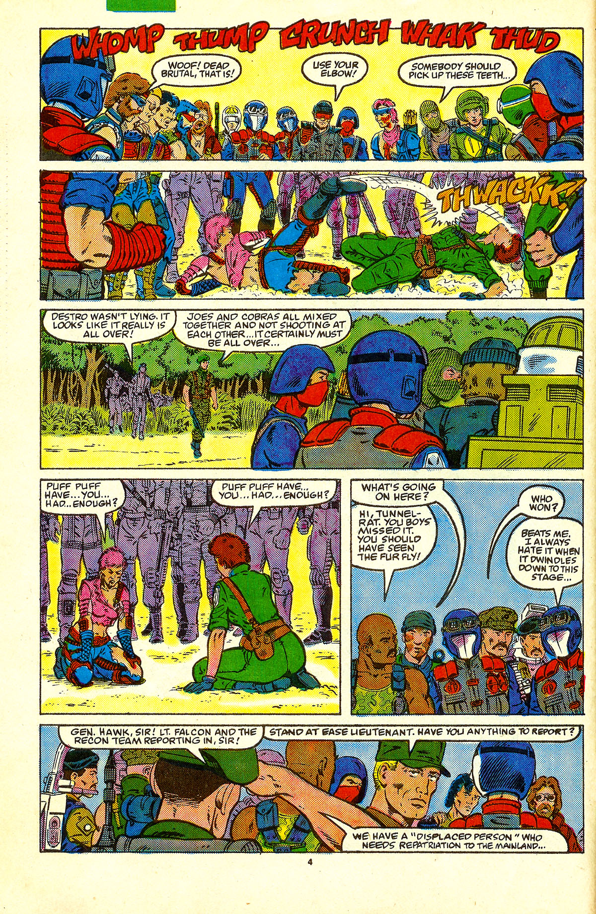 Read online G.I. Joe: A Real American Hero comic -  Issue #77 - 5