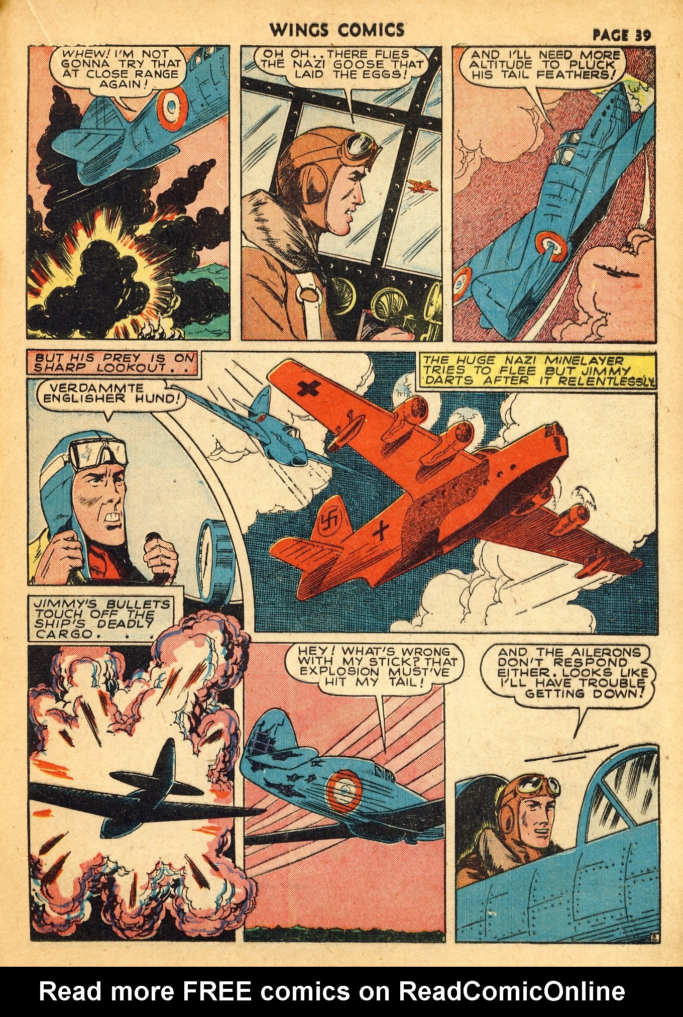 Read online Wings Comics comic -  Issue #14 - 42