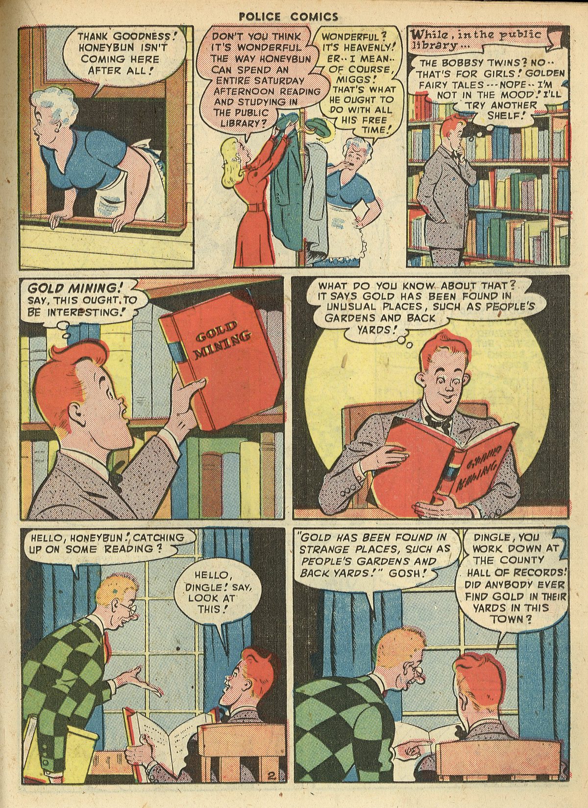 Read online Police Comics comic -  Issue #71 - 21