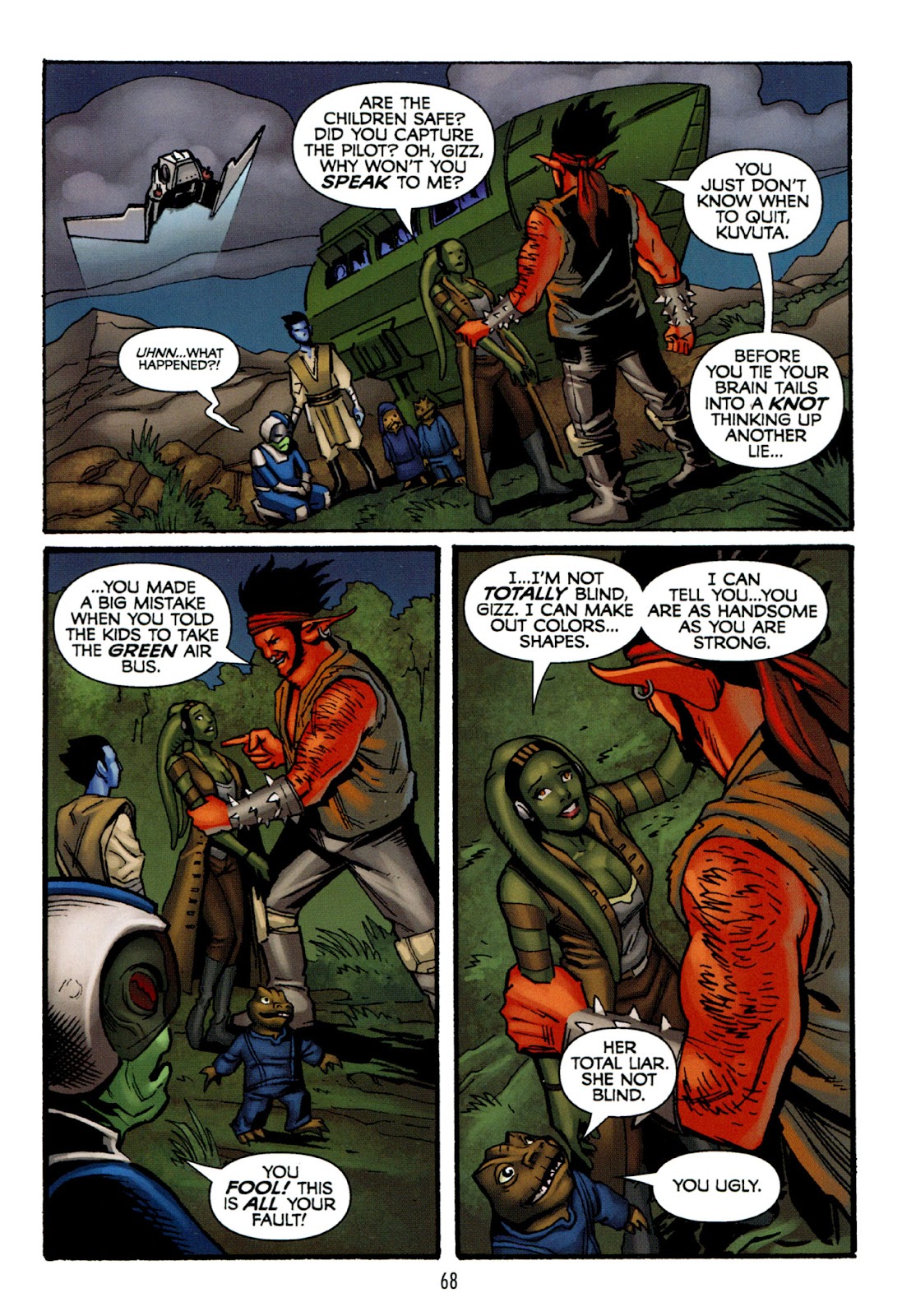 Star Wars: The Clone Wars - Strange Allies issue Full - Page 69