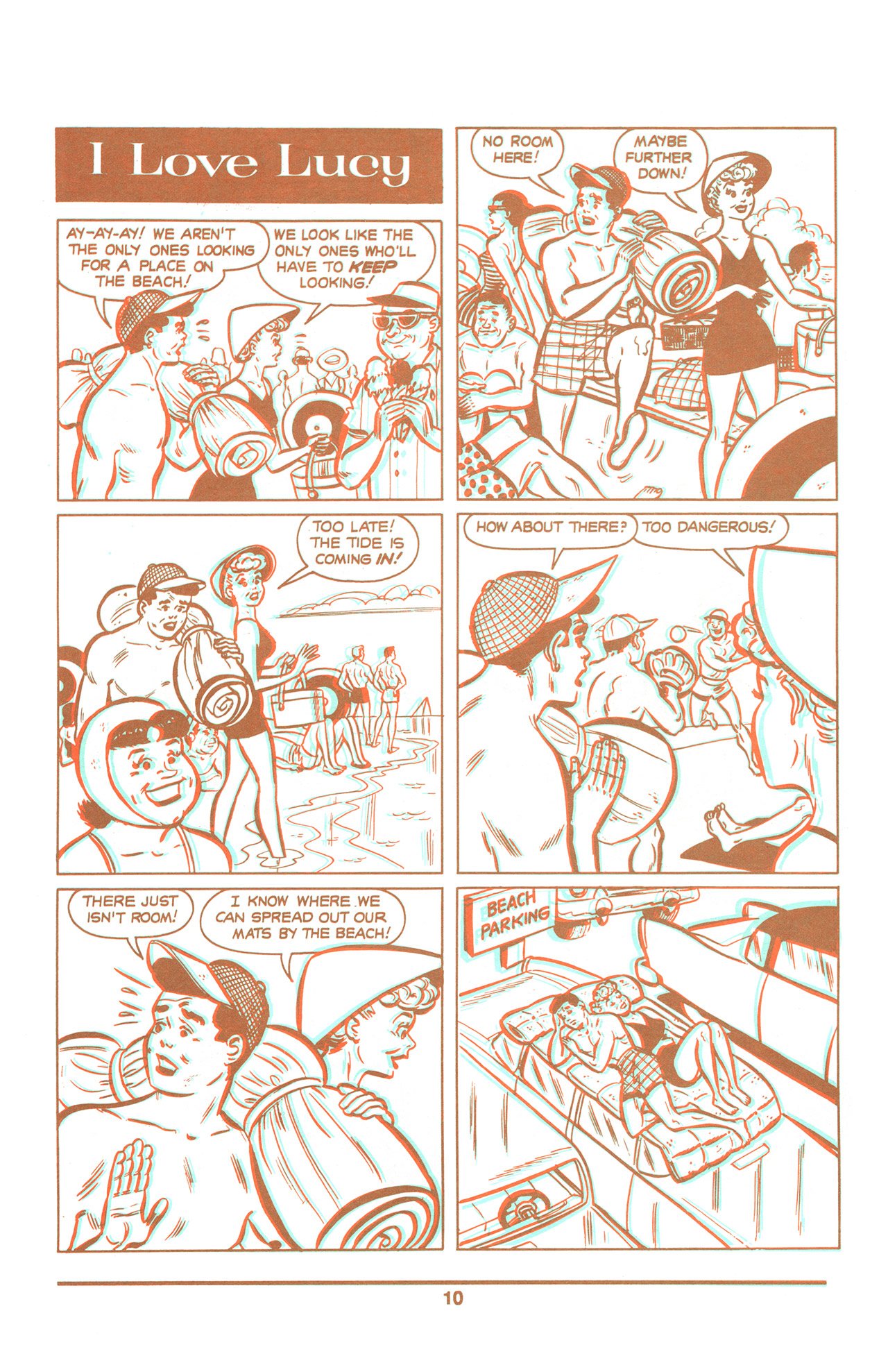 Read online I Love Lucy in 3-D comic -  Issue # Full - 12