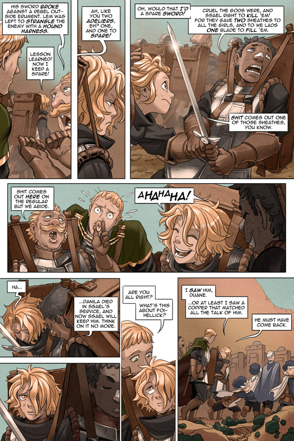 Read online Unsounded comic -  Issue #14 - 23