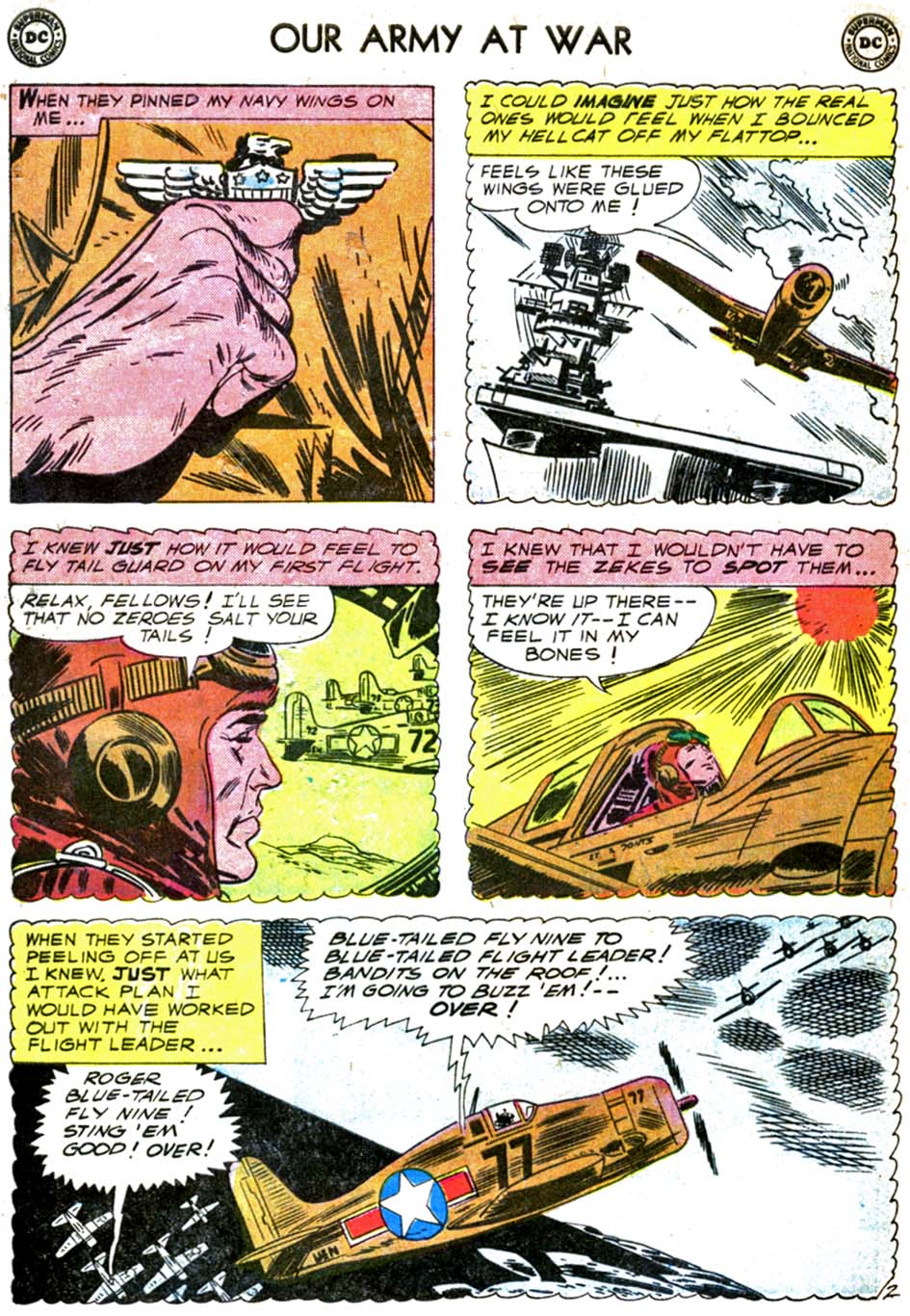 Read online Our Army at War (1952) comic -  Issue #76 - 4