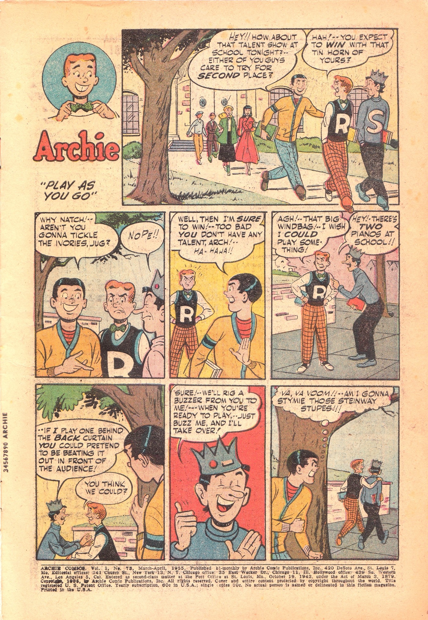 Read online Archie Comics comic -  Issue #073 - 3