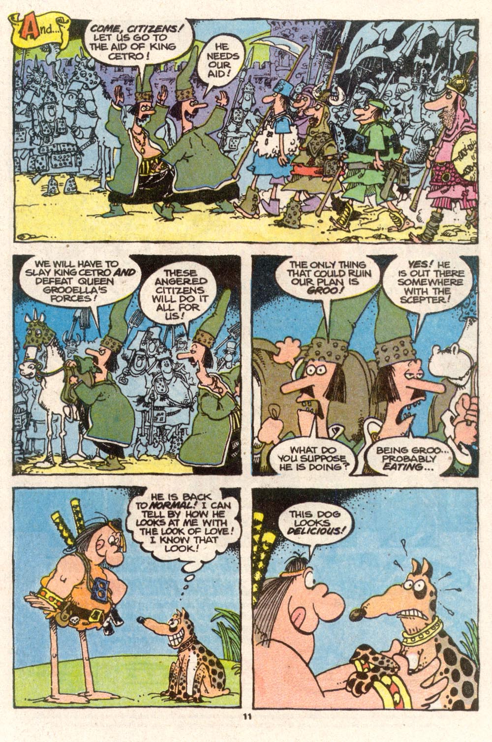 Read online Sergio Aragonés Groo the Wanderer comic -  Issue #74 - 8