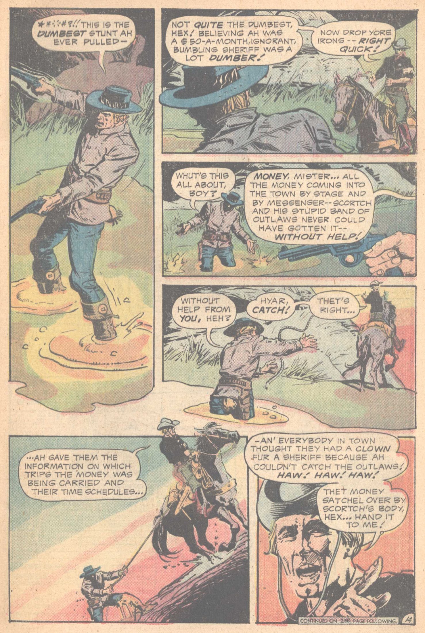 Read online Weird Western Tales (1972) comic -  Issue #16 - 29