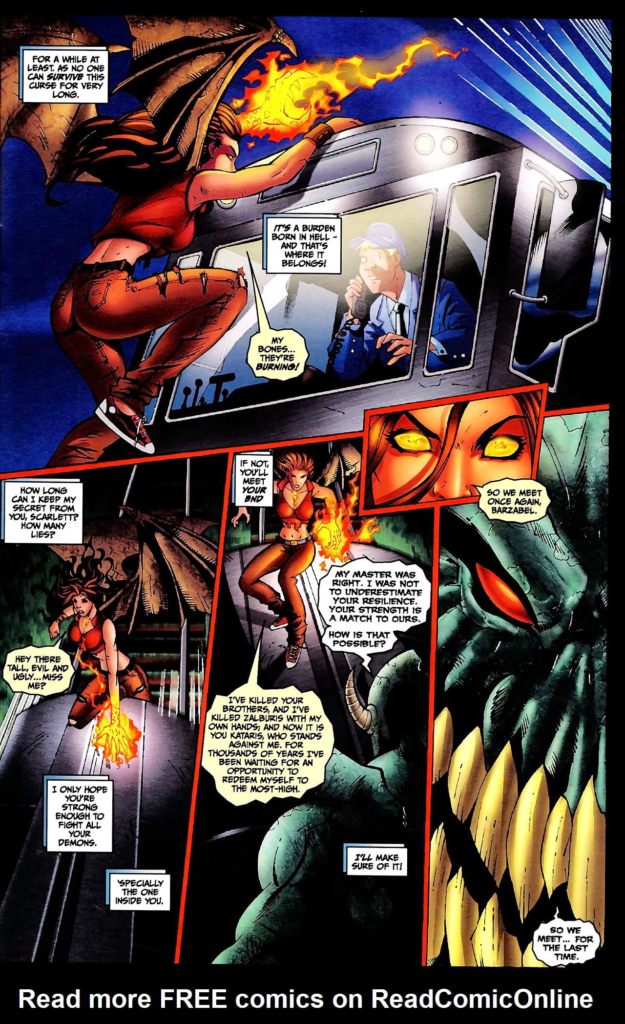 Read online Scarlett's Curse comic -  Issue #5 - 5