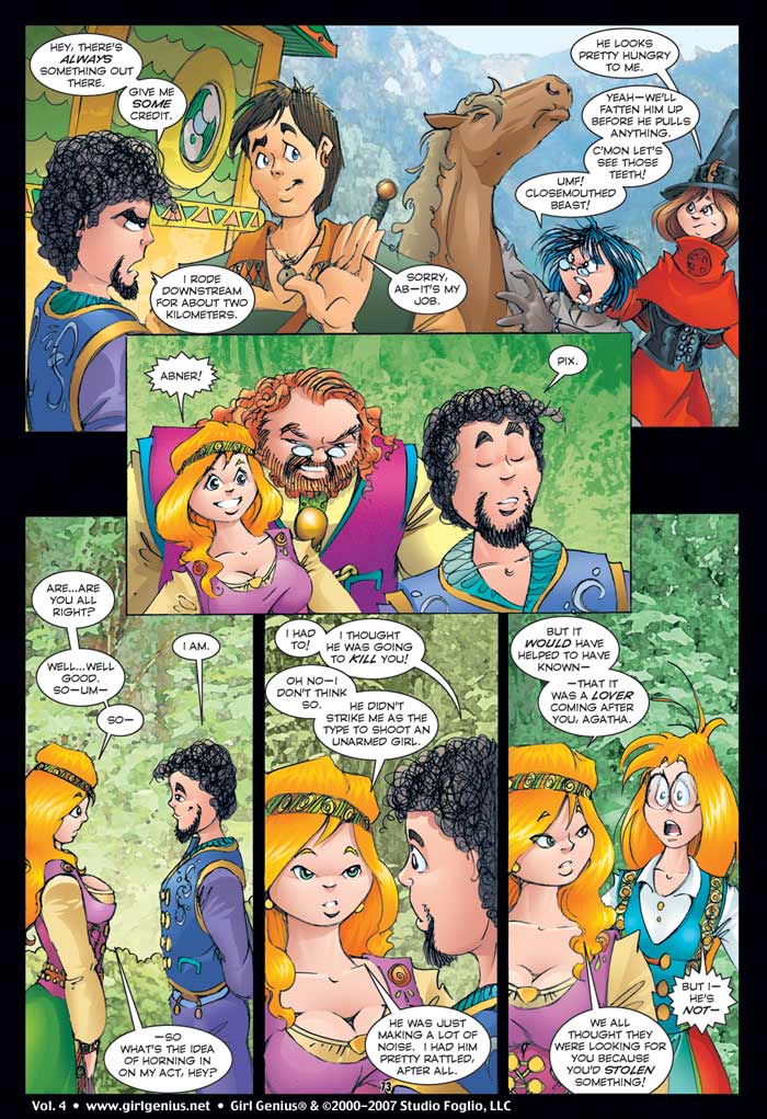 Read online Girl Genius (2002) comic -  Issue #4 - 70