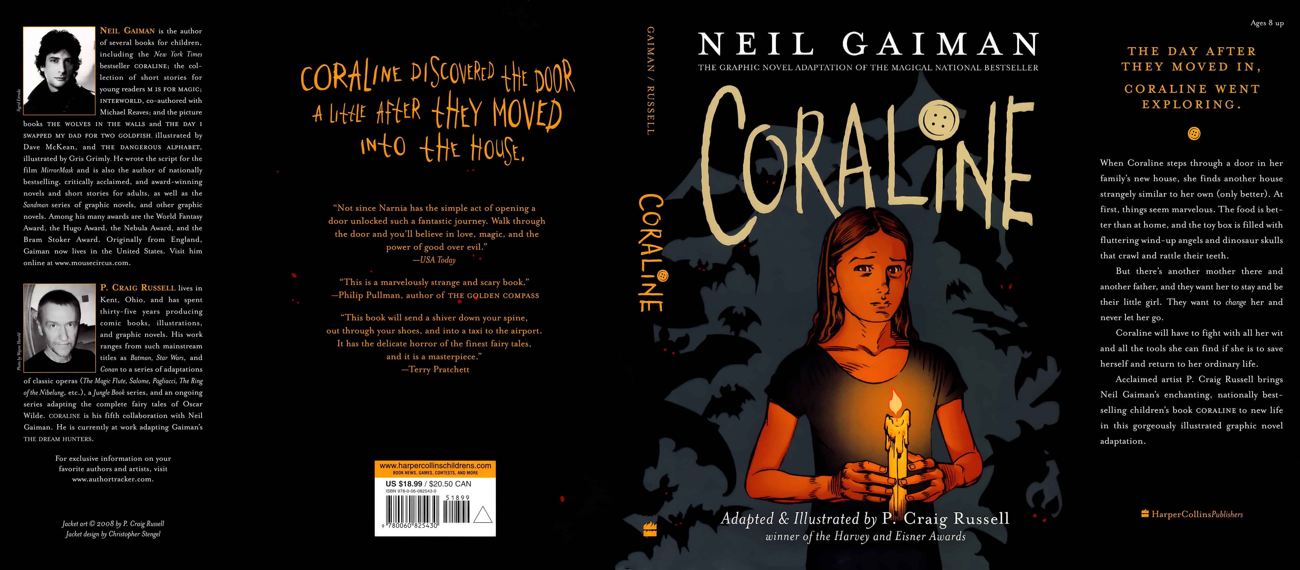 Read online Coraline comic -  Issue #1 - 193