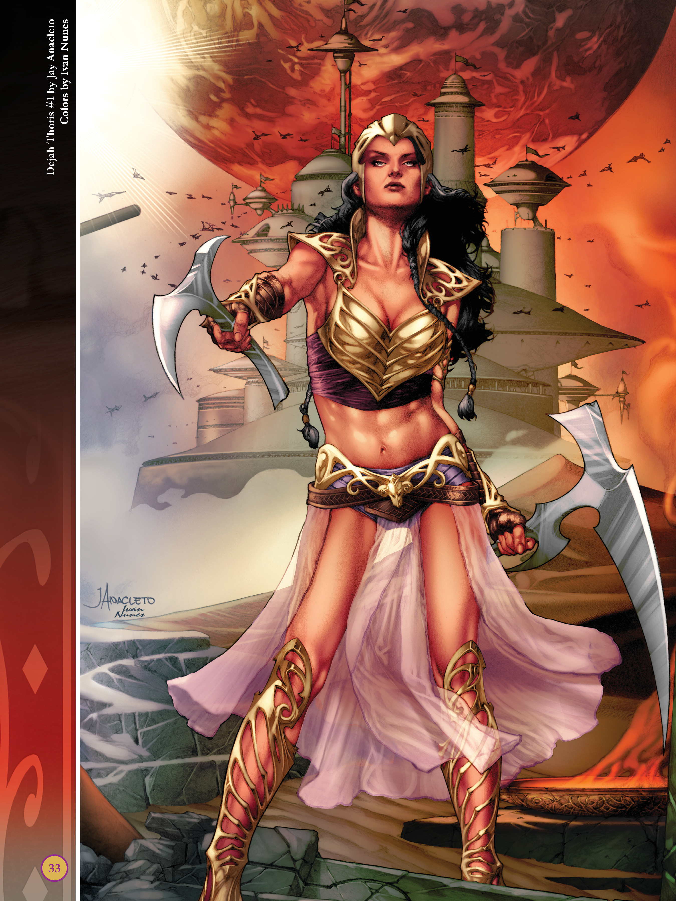 Read online The Art of Dejah Thoris and the Worlds of Mars comic -  Issue # TPB 2 (Part 1) - 32