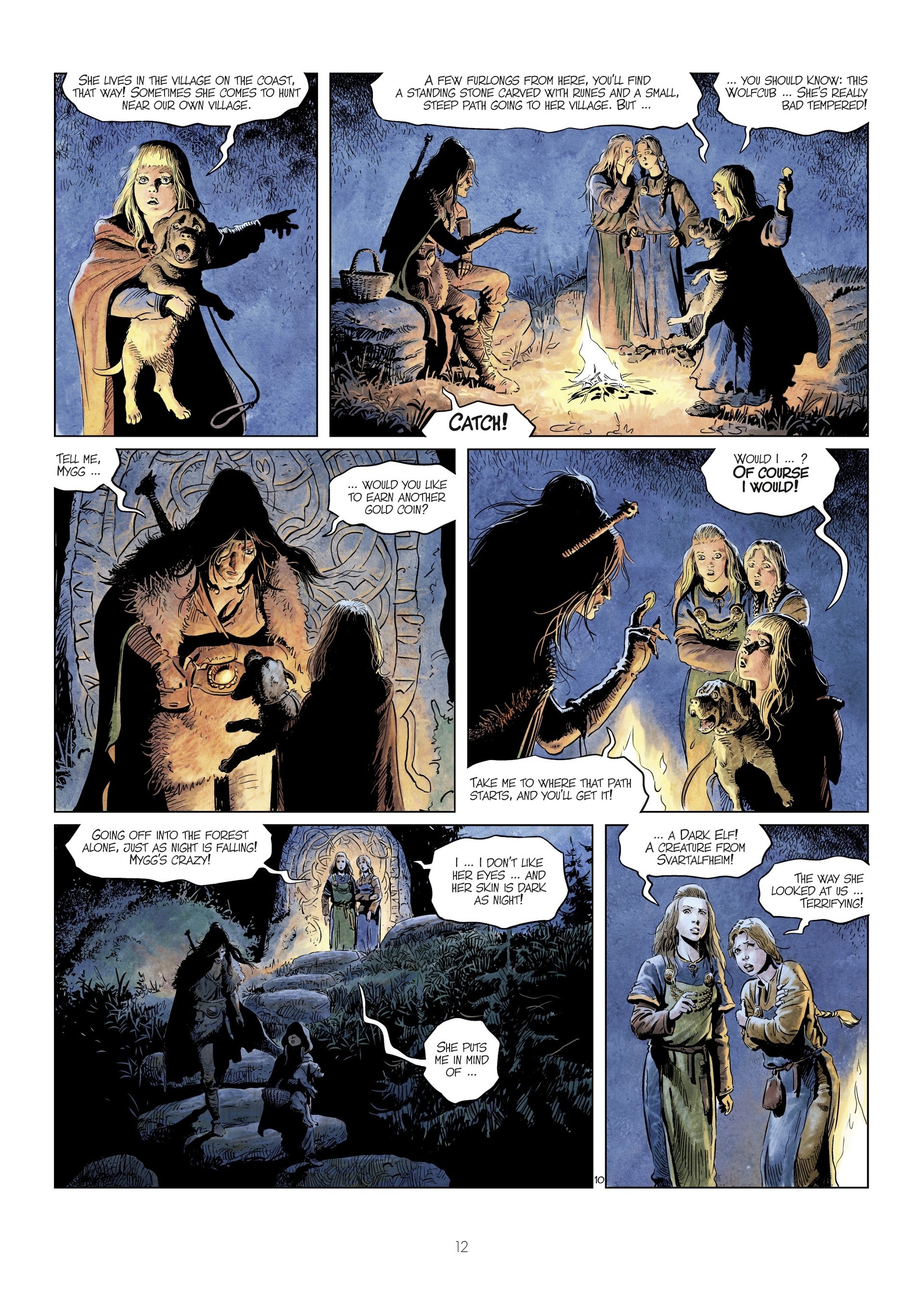 Read online The World of Thorgal: Wolfcub comic -  Issue #4 - 14