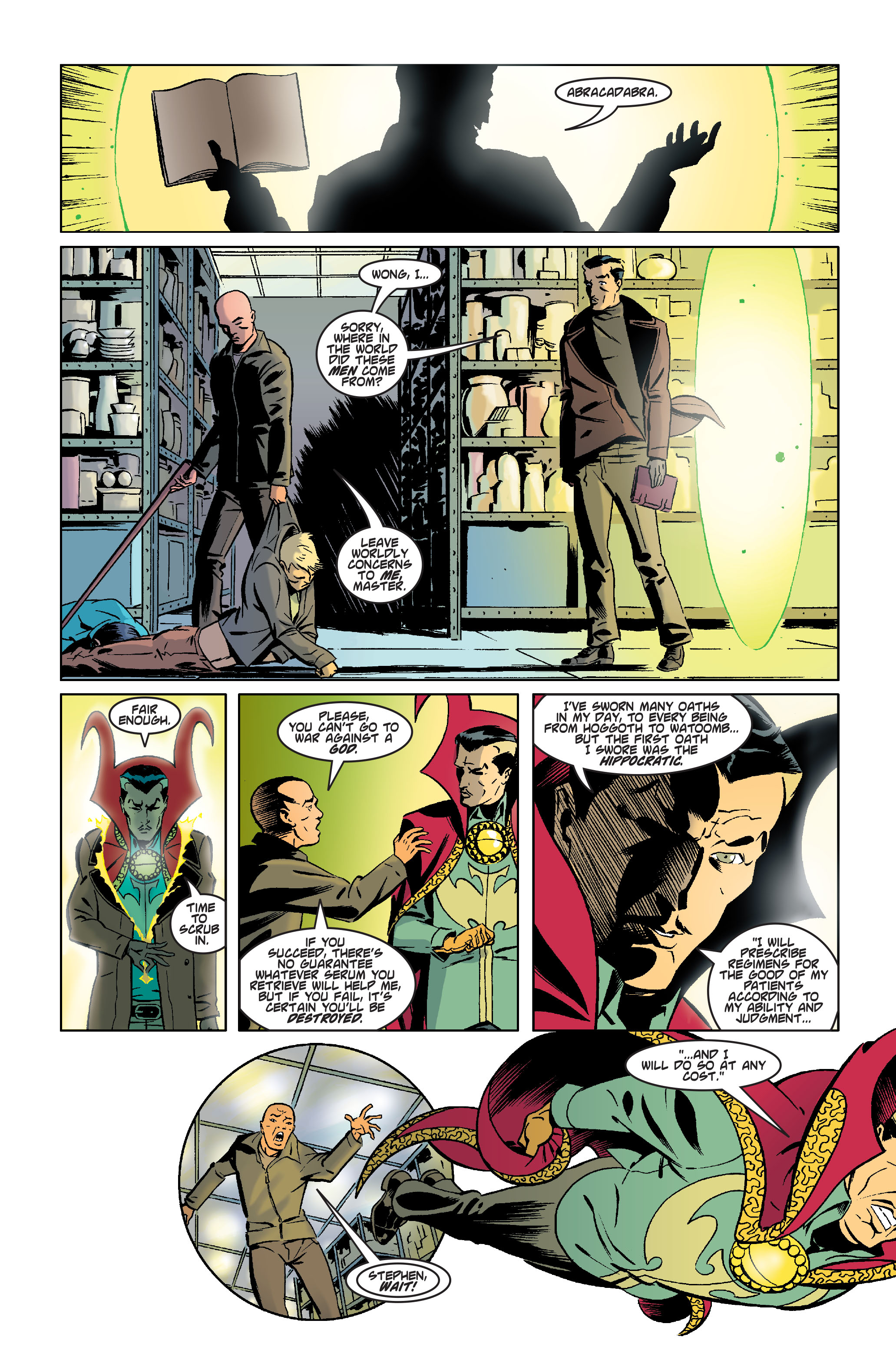 Read online Doctor Strange: The Oath comic -  Issue #1 - 20