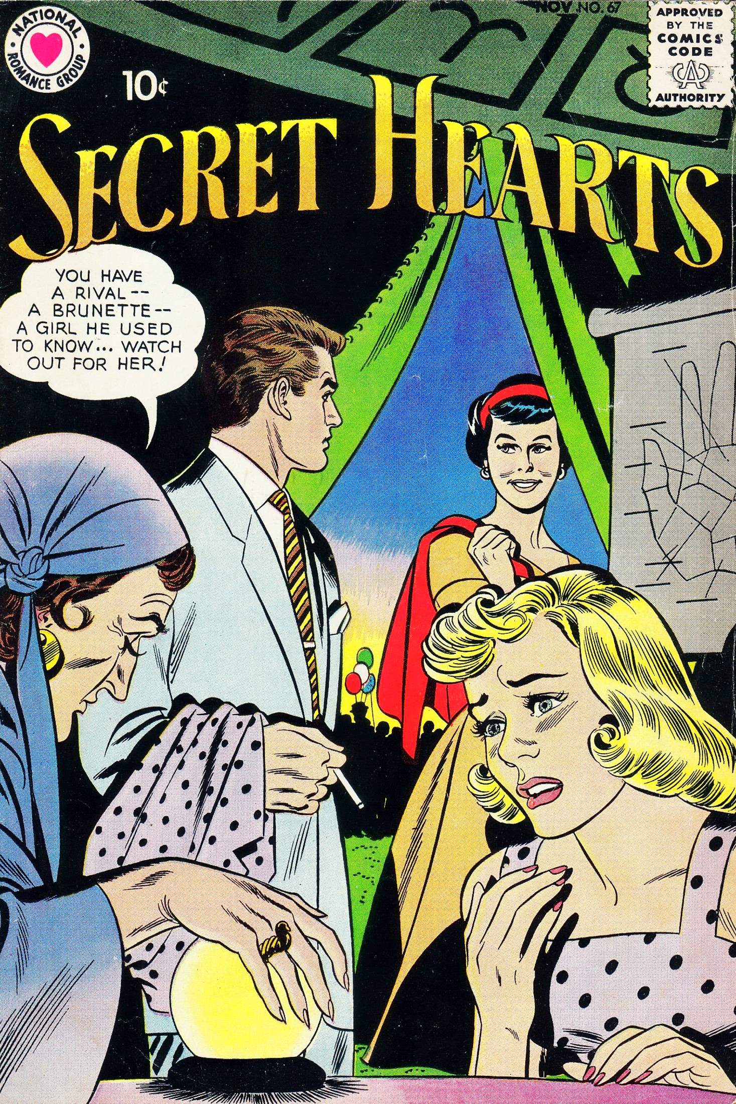 Read online Secret Hearts comic -  Issue #67 - 1