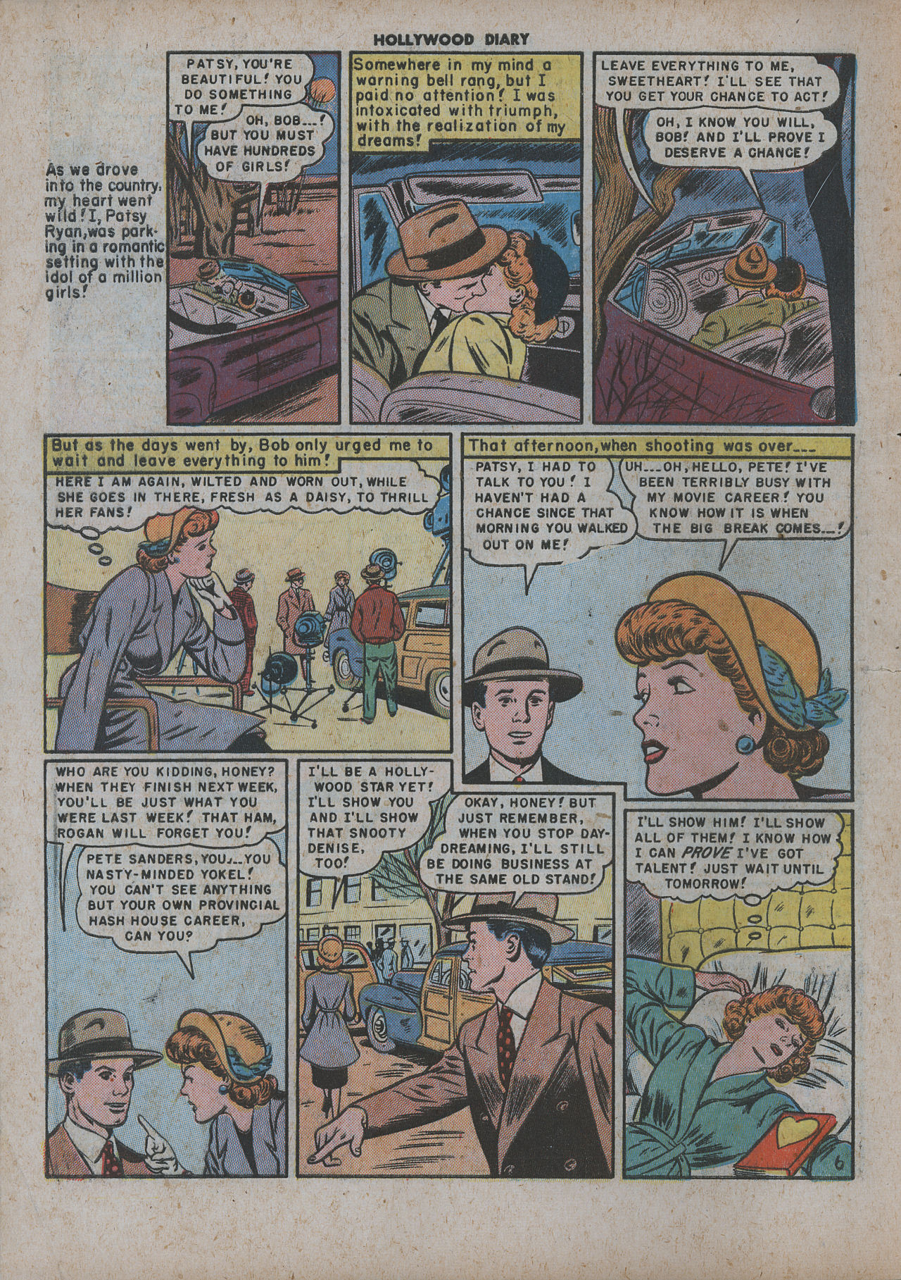 Read online Hollywood Diary comic -  Issue #3 - 8