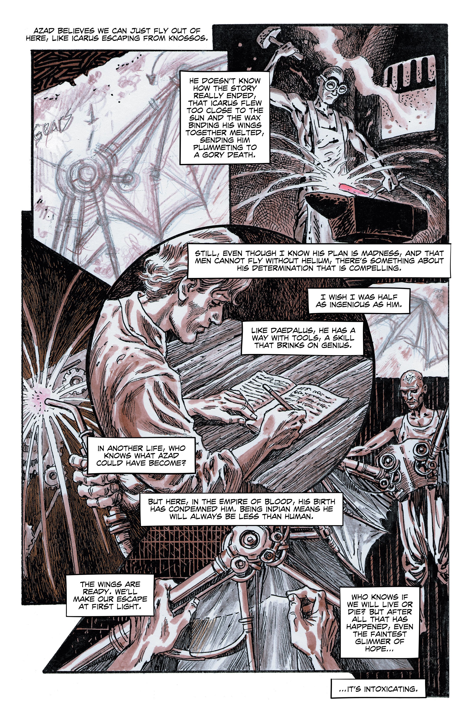 Read online Empire of Blood comic -  Issue #3 - 7