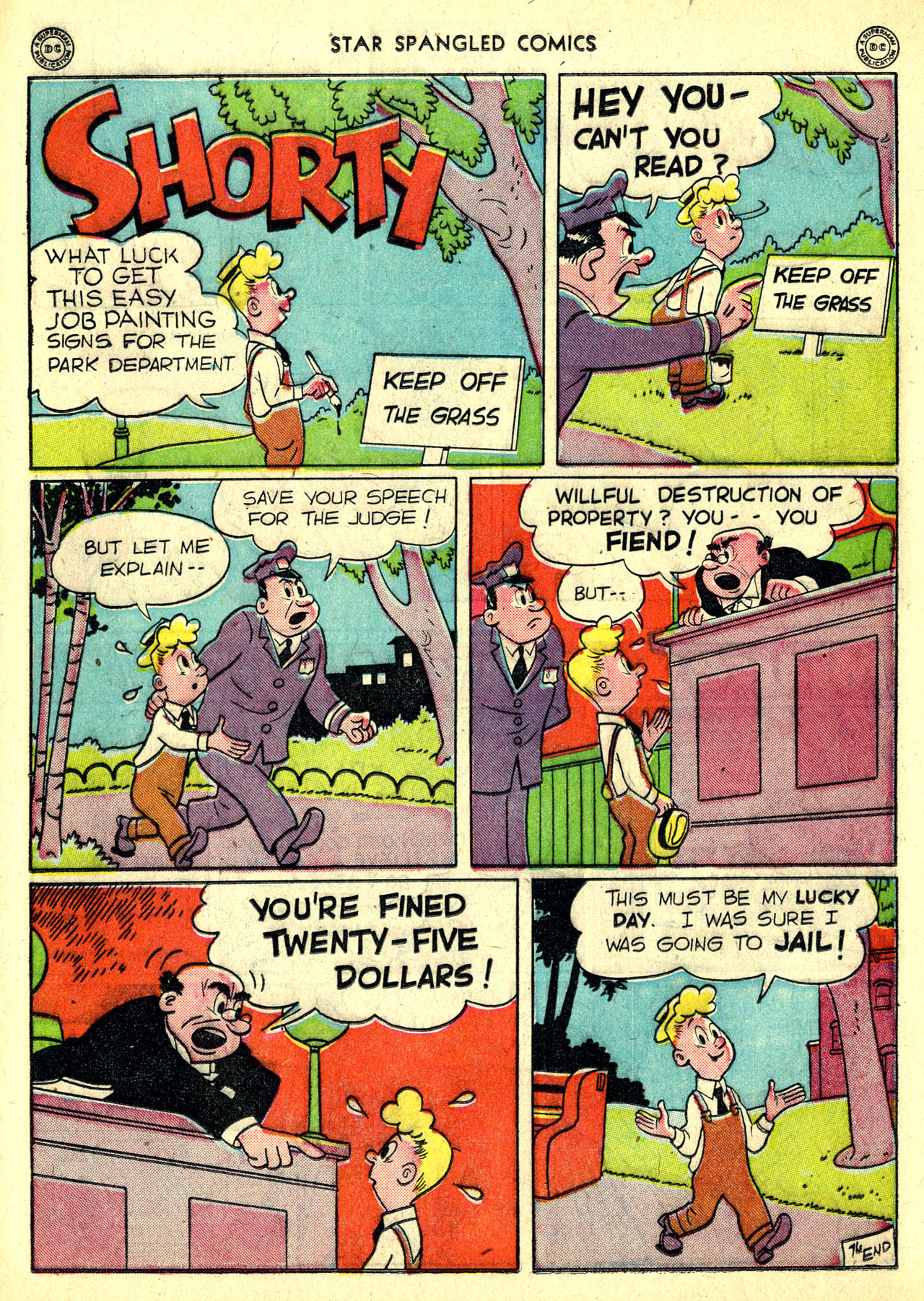 Read online Star Spangled Comics comic -  Issue #77 - 22