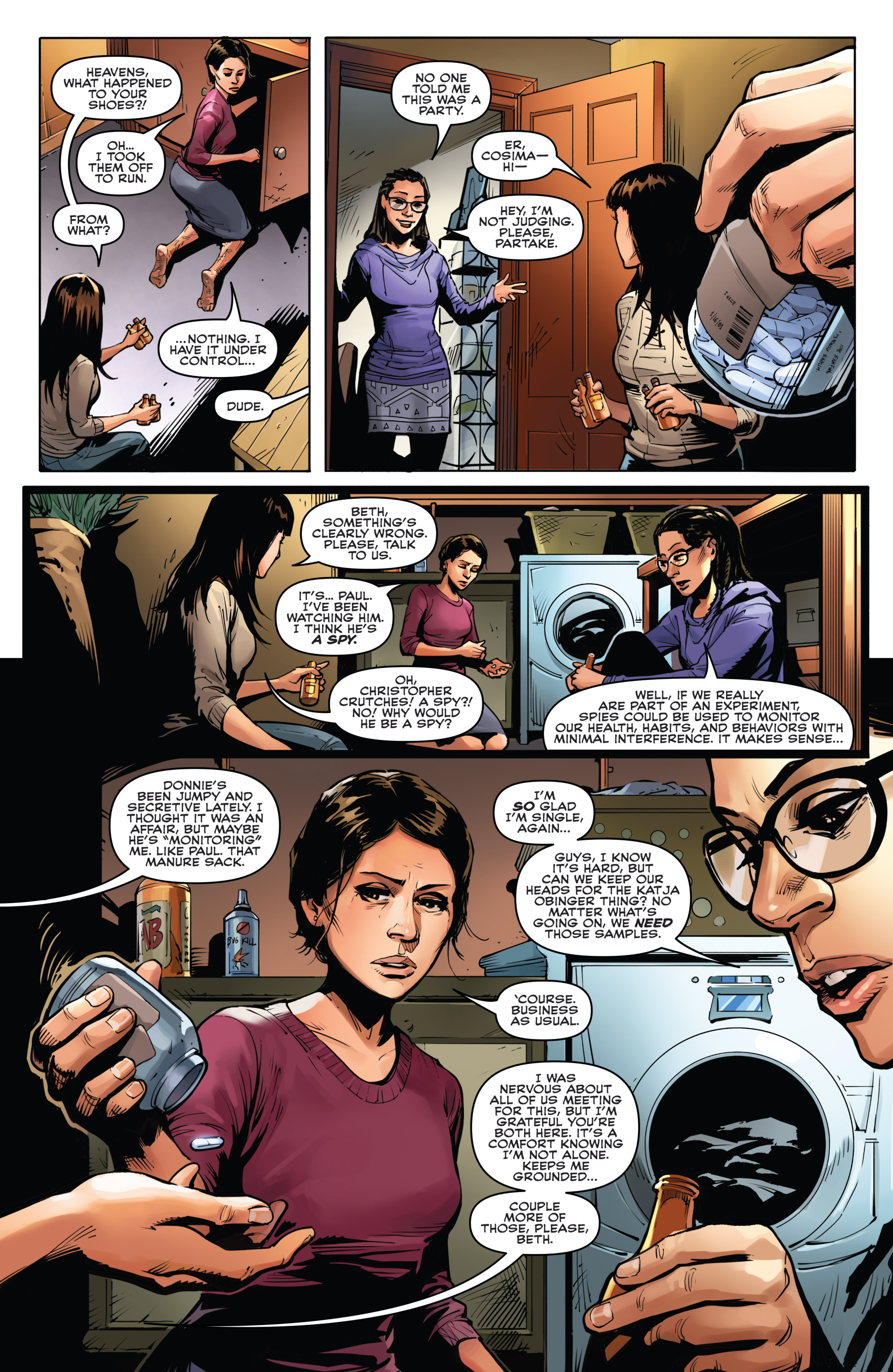 Read online Orphan Black: Deviations comic -  Issue #1 - 10