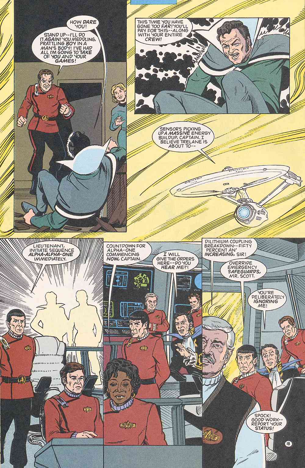 Read online Star Trek (1989) comic -  Issue #45 - 22