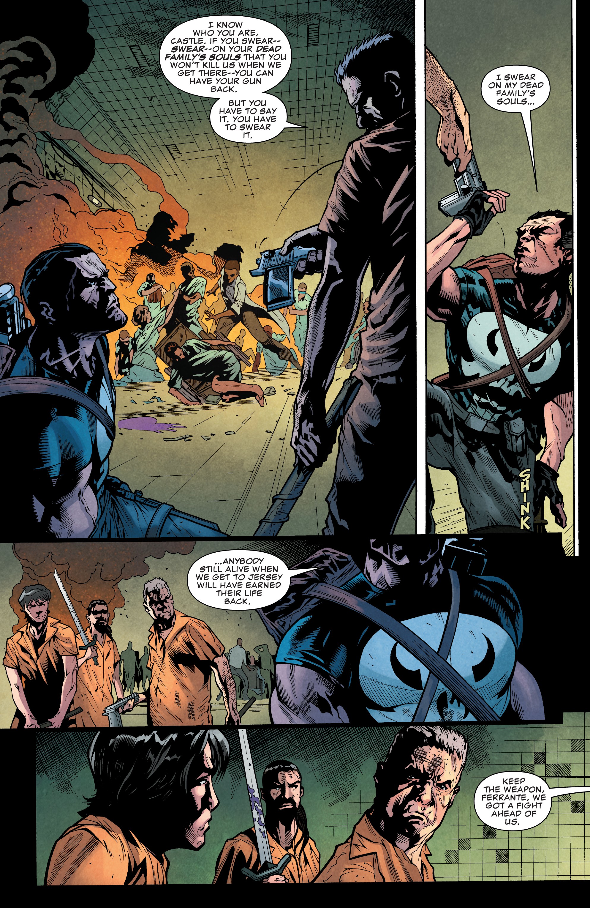 Read online War of the Realms: Punisher comic -  Issue #3 - 4
