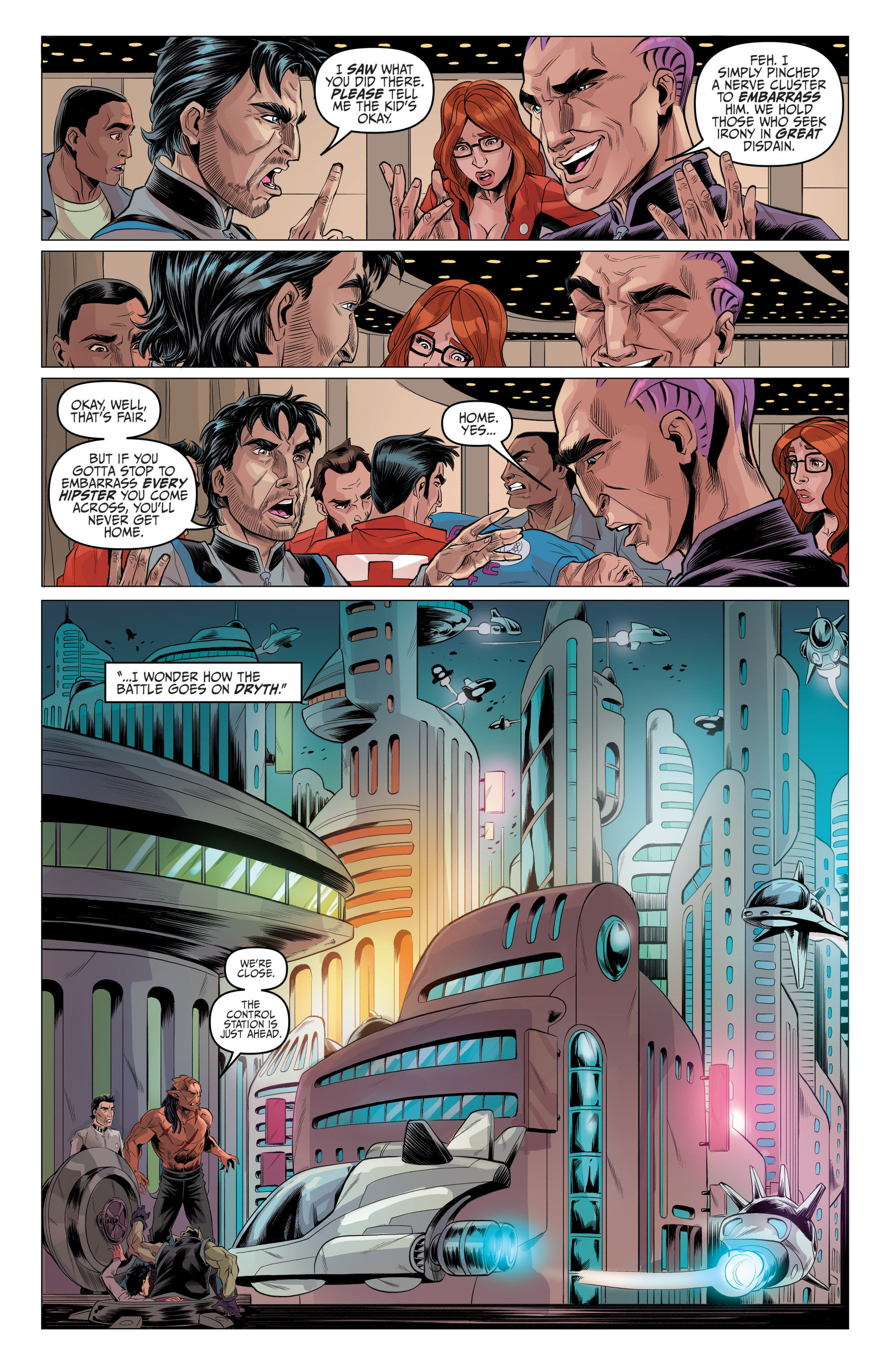 Read online Galaxy Quest: The Journey Continues comic -  Issue #4 - 11