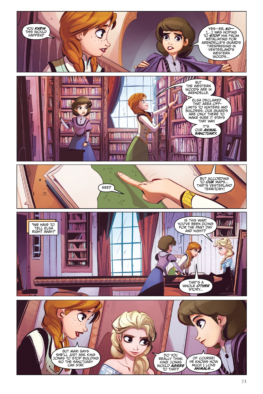 Disney Frozen: Breaking Boundaries issue TPB - Page 73