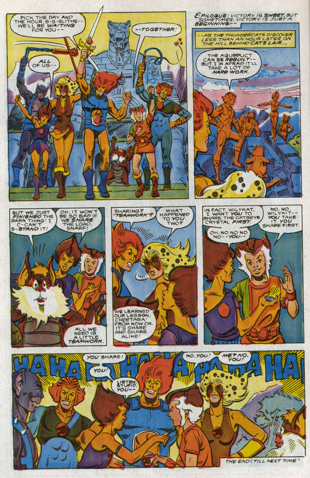 Read online ThunderCats (1985) comic -  Issue #8 - 32