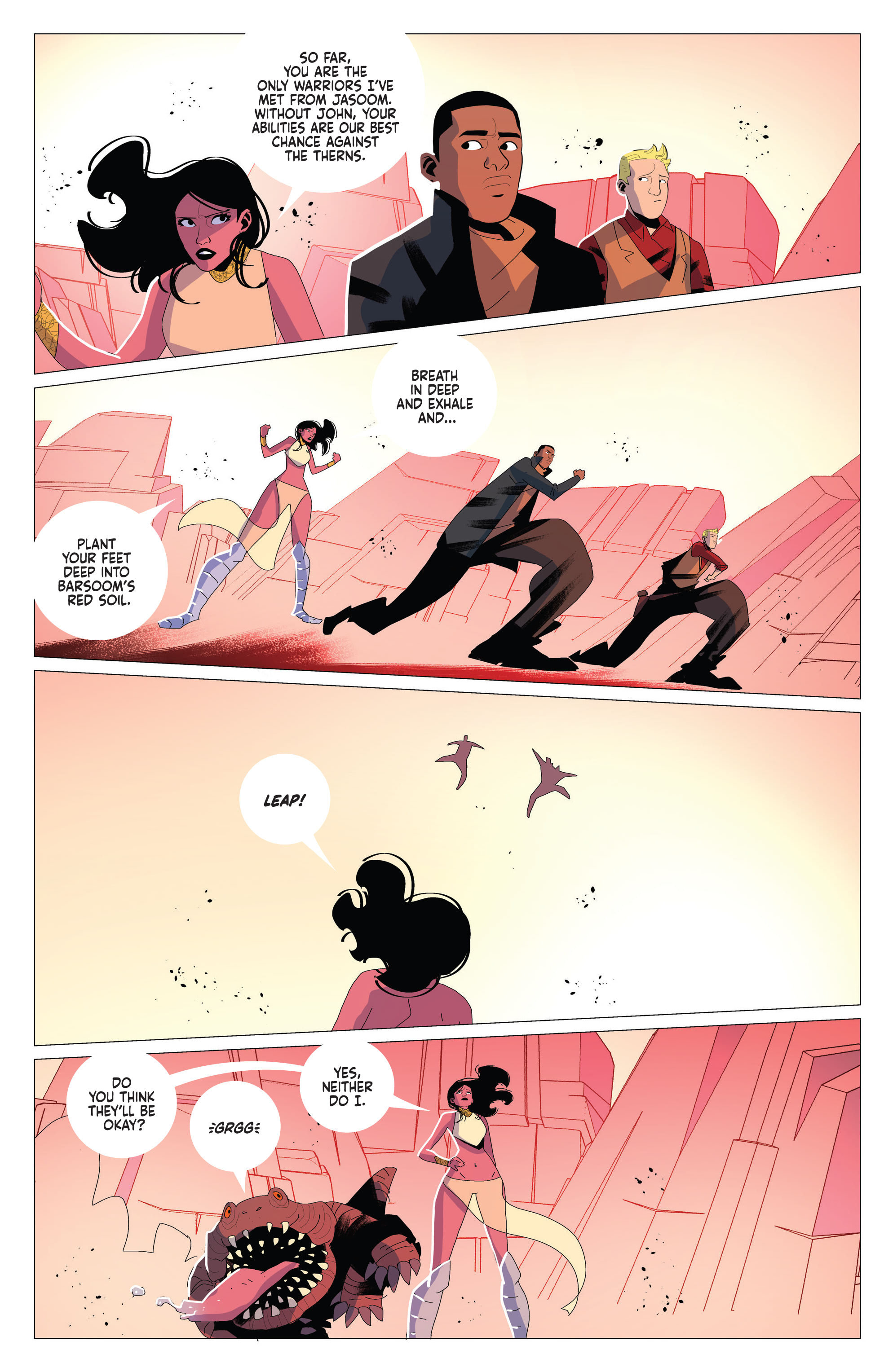 Read online John Carter of Mars comic -  Issue #3 - 19