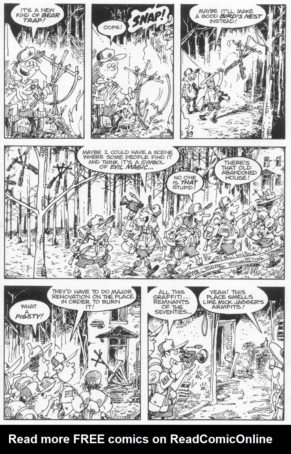 Read online Sergio Aragonés' Blair Which? comic -  Issue # Full - 19